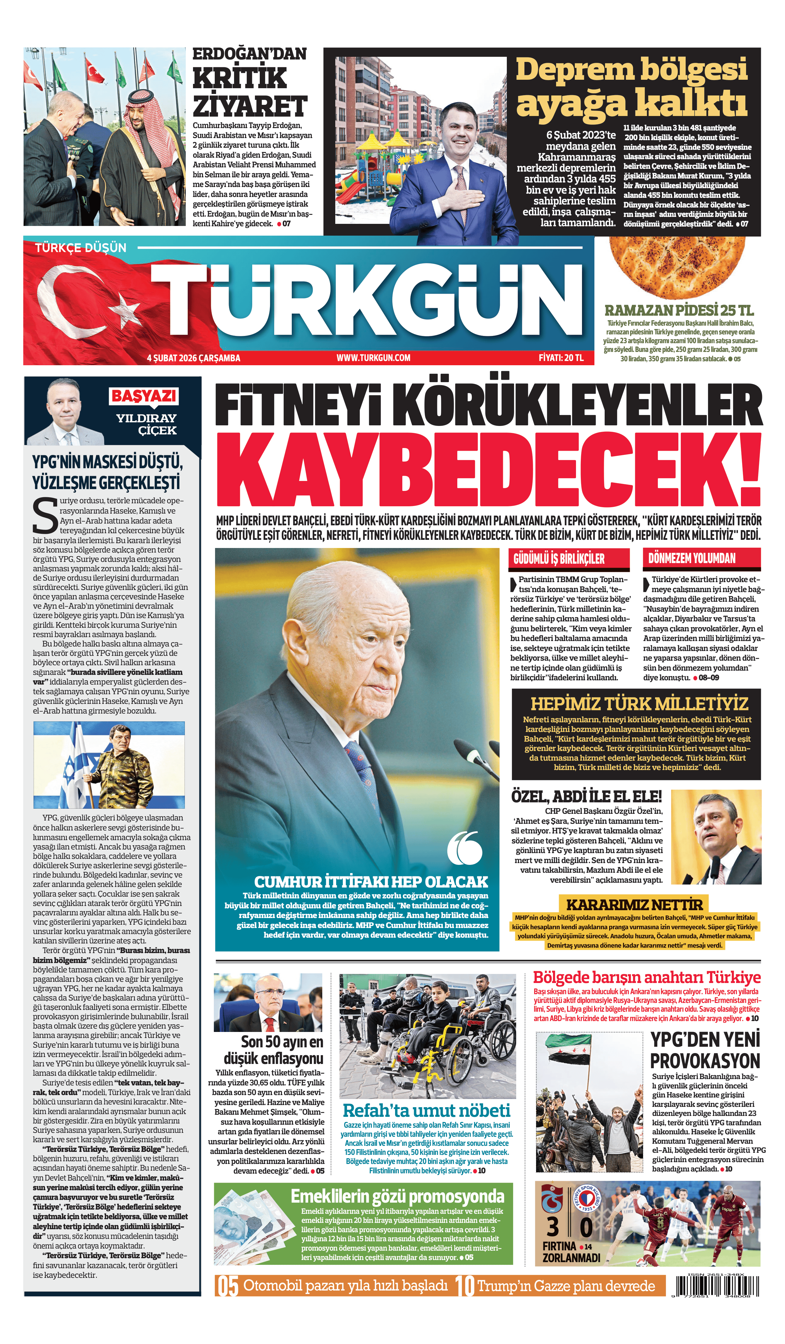 https://www.turkgun.com/Türkgün Gazetesi 4 Şubat 2026
