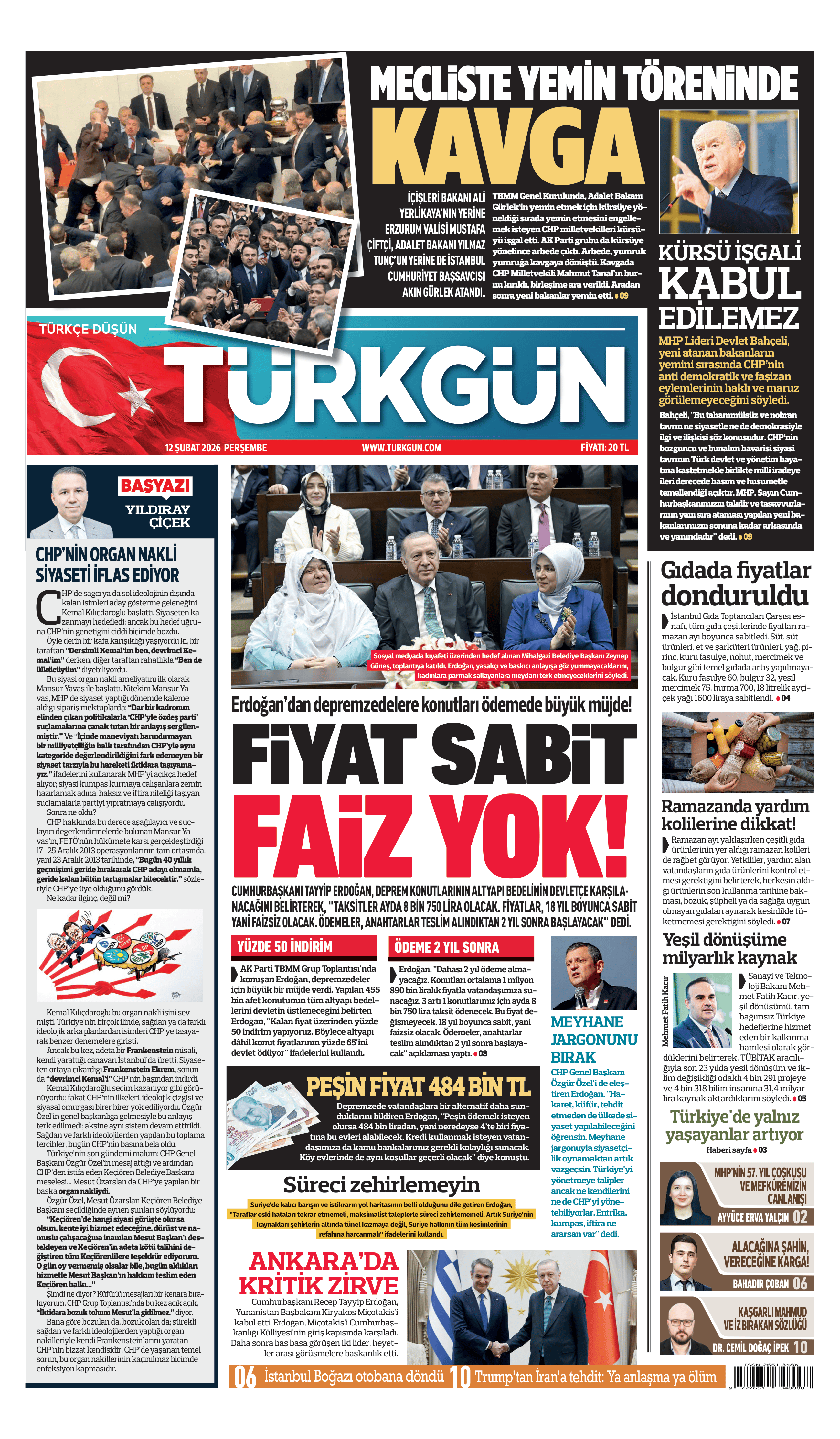 https://www.turkgun.com/Türkgün Gazetesi 12 Şubat 2026