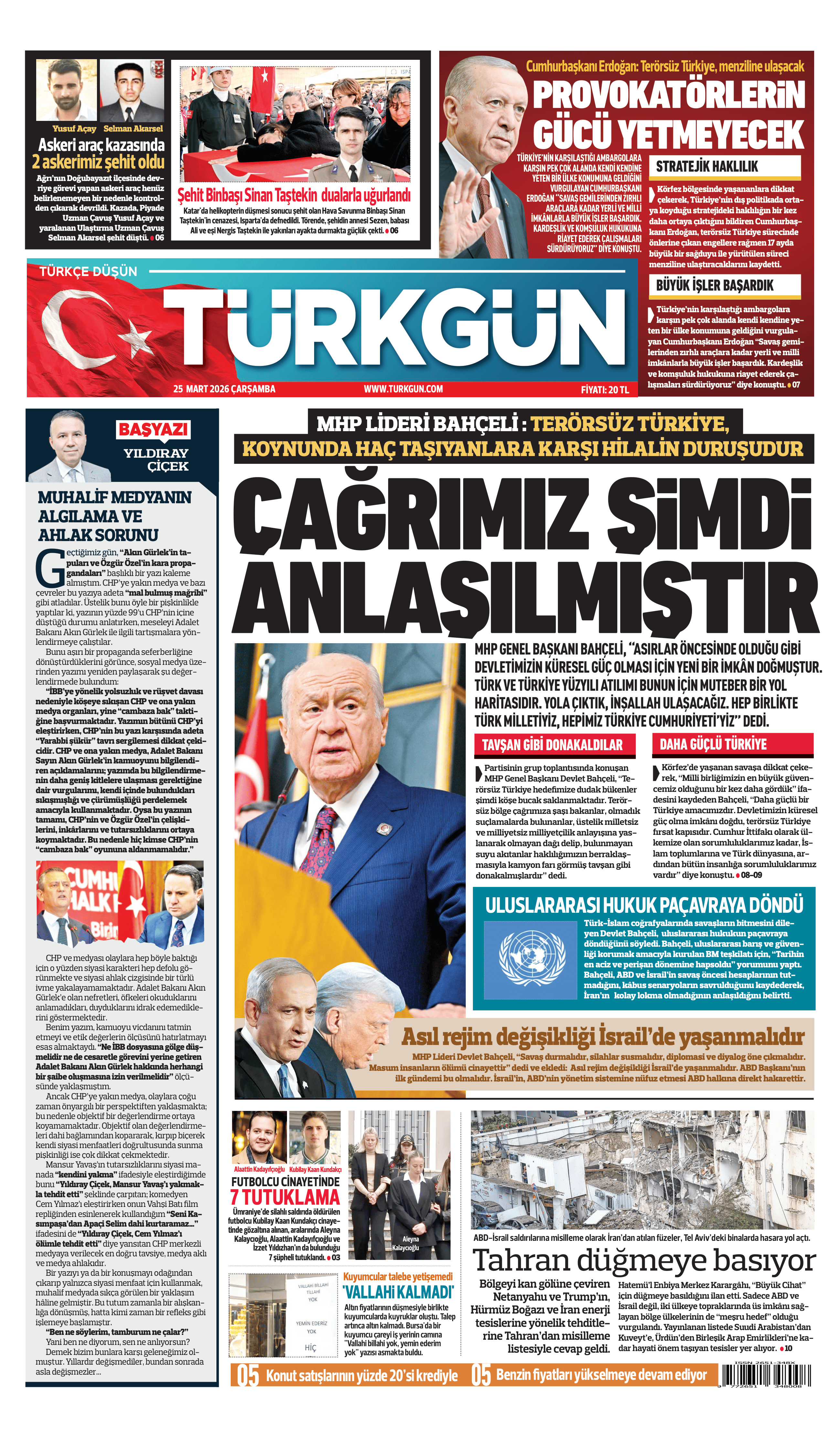 https://www.turkgun.com/Türkgün Gazetesi 25 Mart 2026