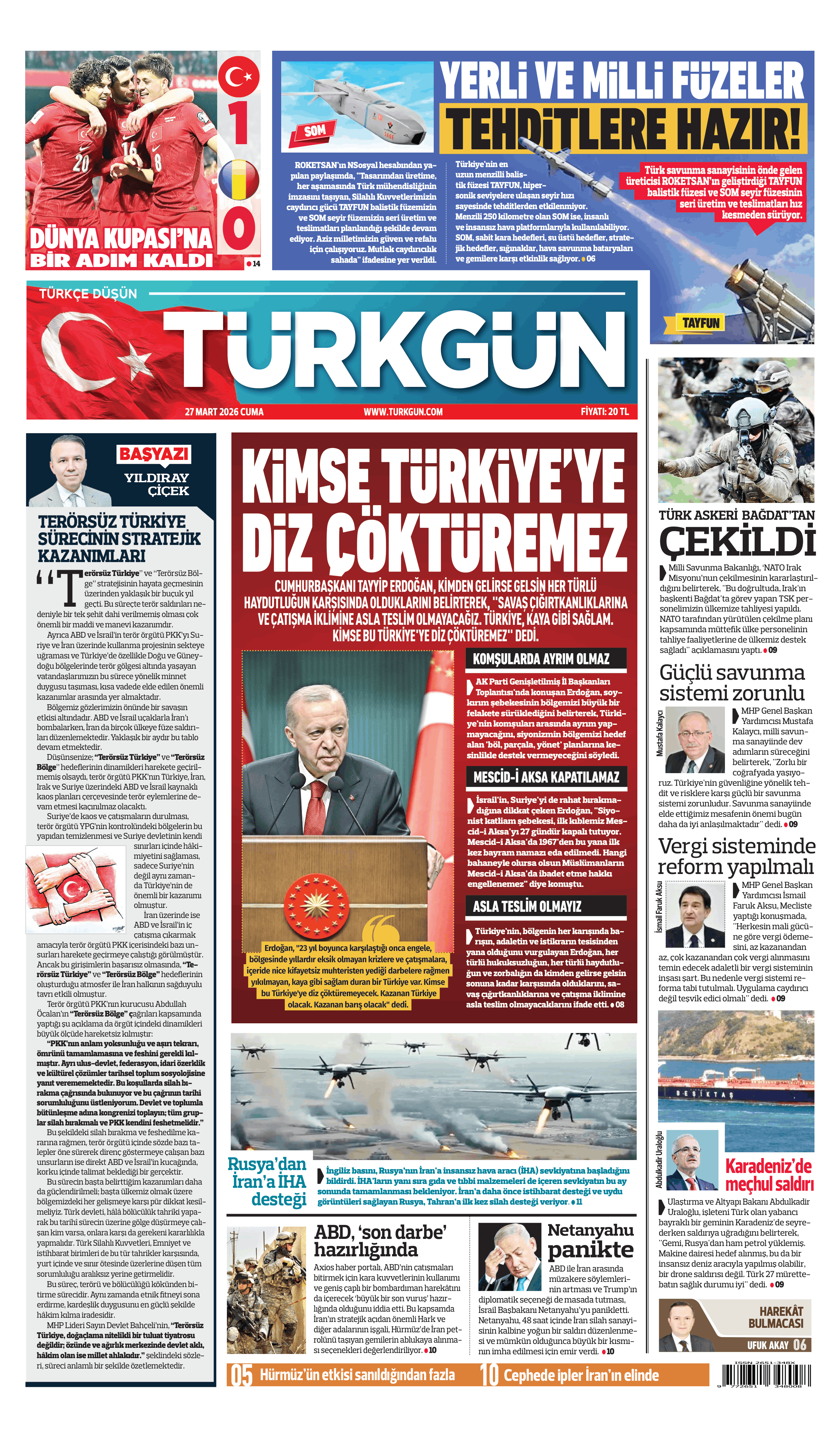https://www.turkgun.com/Türkgün Gazetesi 27 Mart 2026