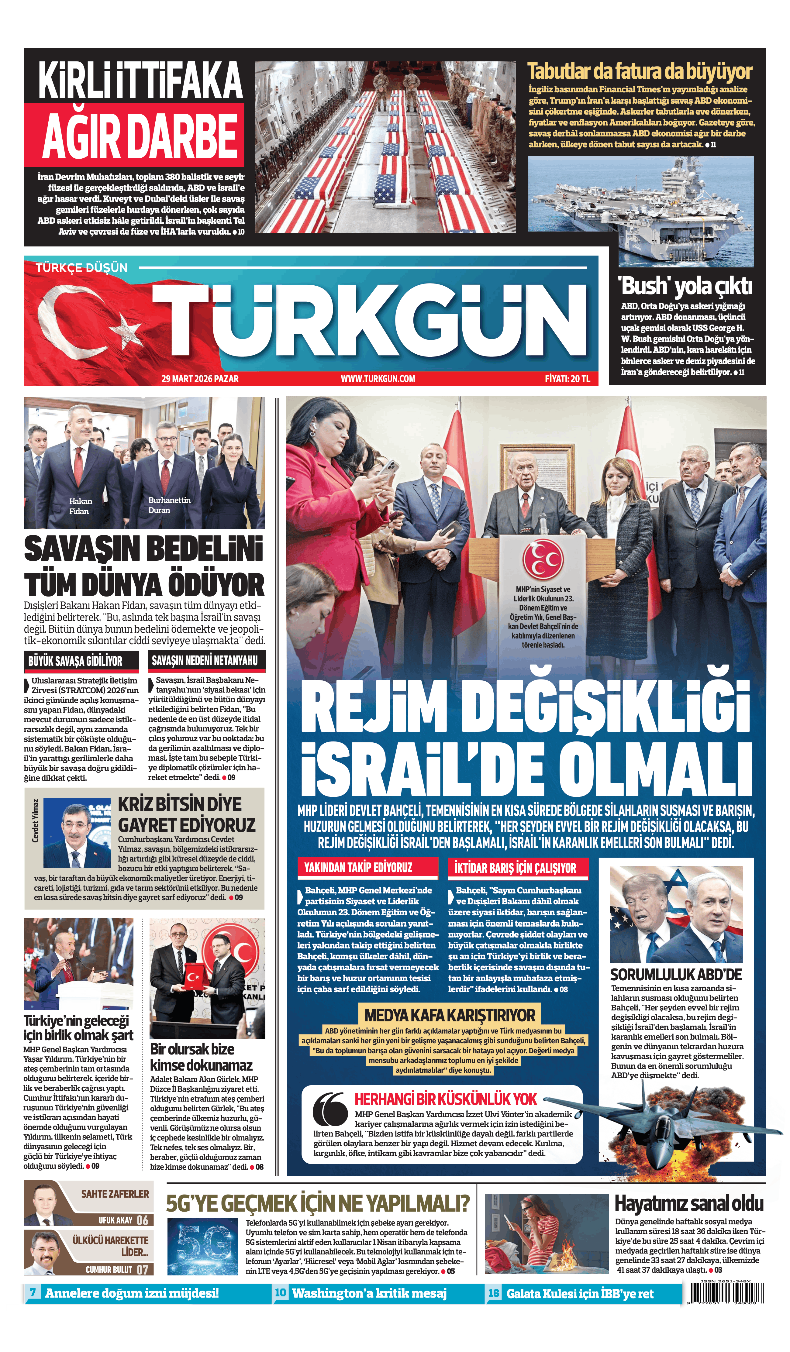 https://www.turkgun.com/Türkgün Gazetesi 29 Mart 2026