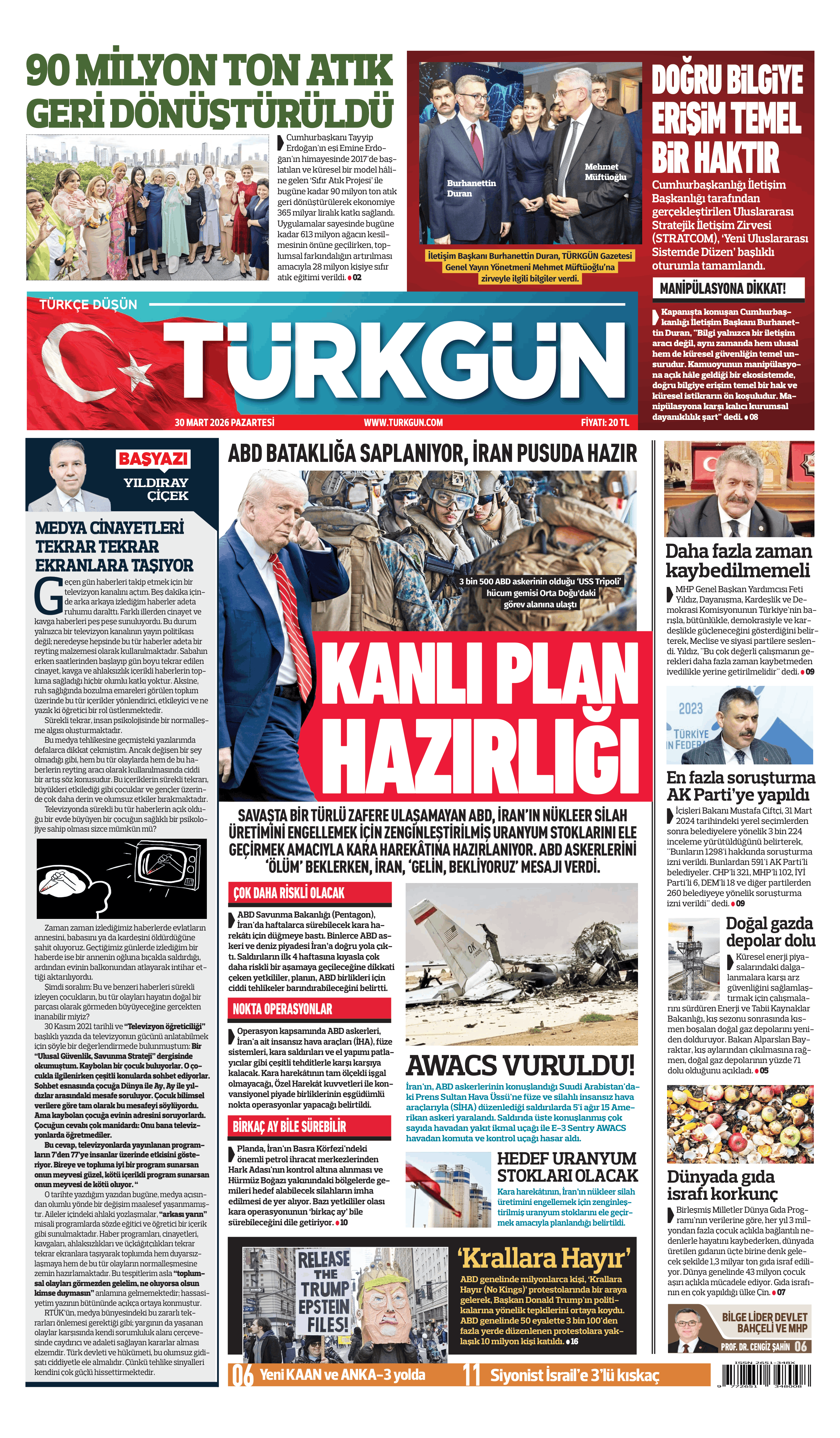 https://www.turkgun.com/Türkgün Gazetesi 30 Mart 2026