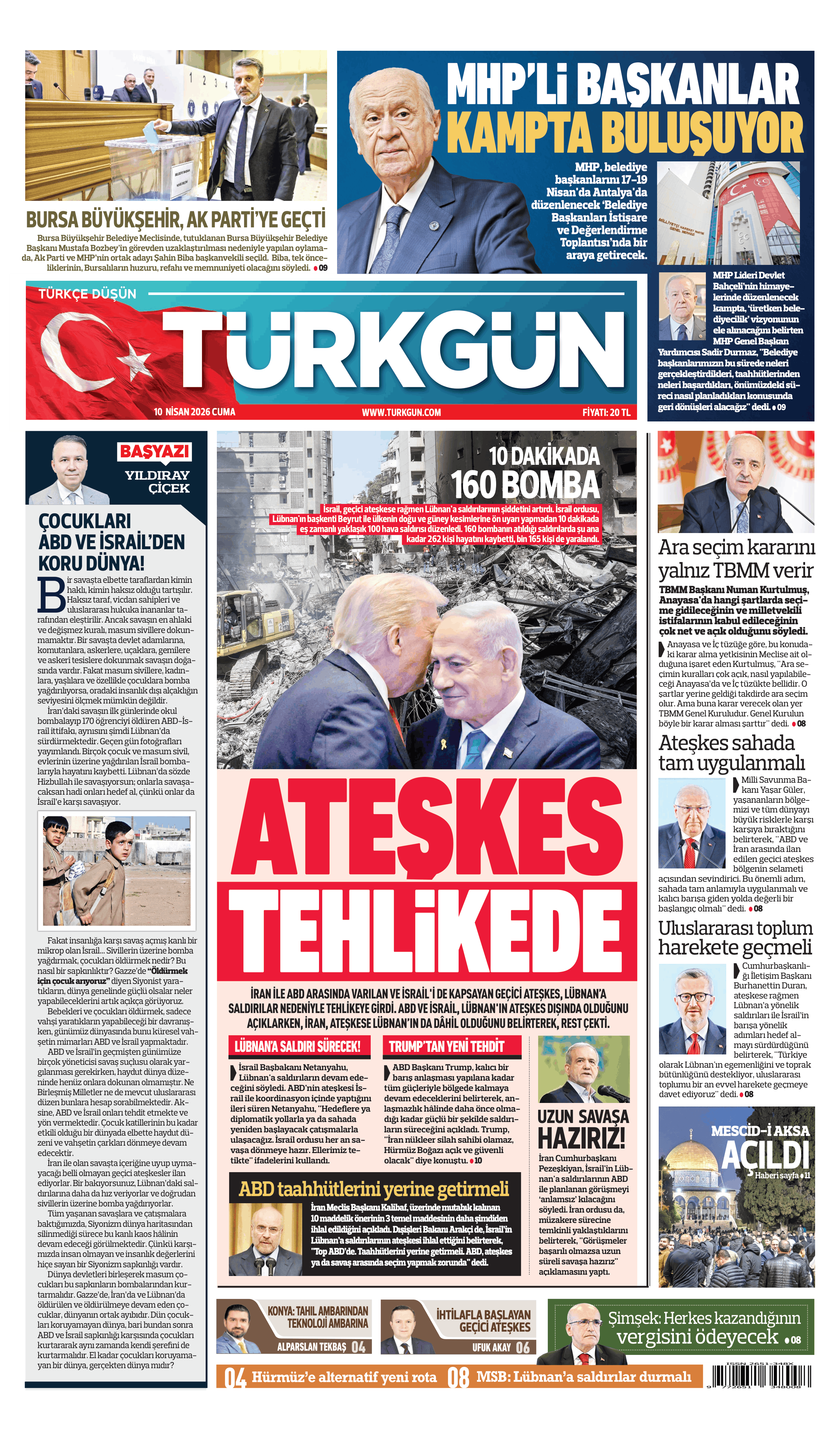 https://www.turkgun.com/Türkgün Gazetesi 10 Nisan 2026