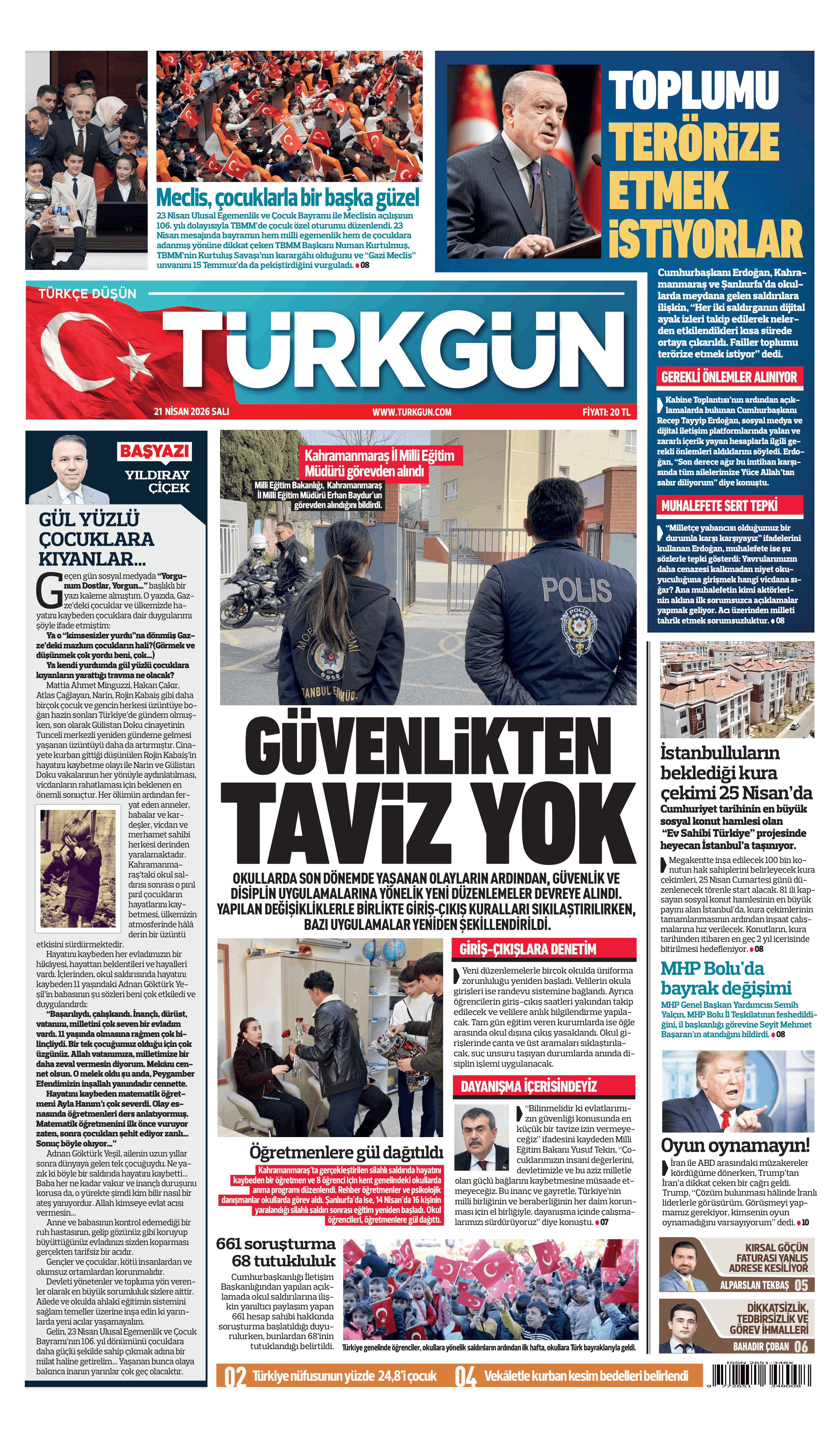 https://www.turkgun.com/Türkgün Gazetesi 21 Nisan 2026