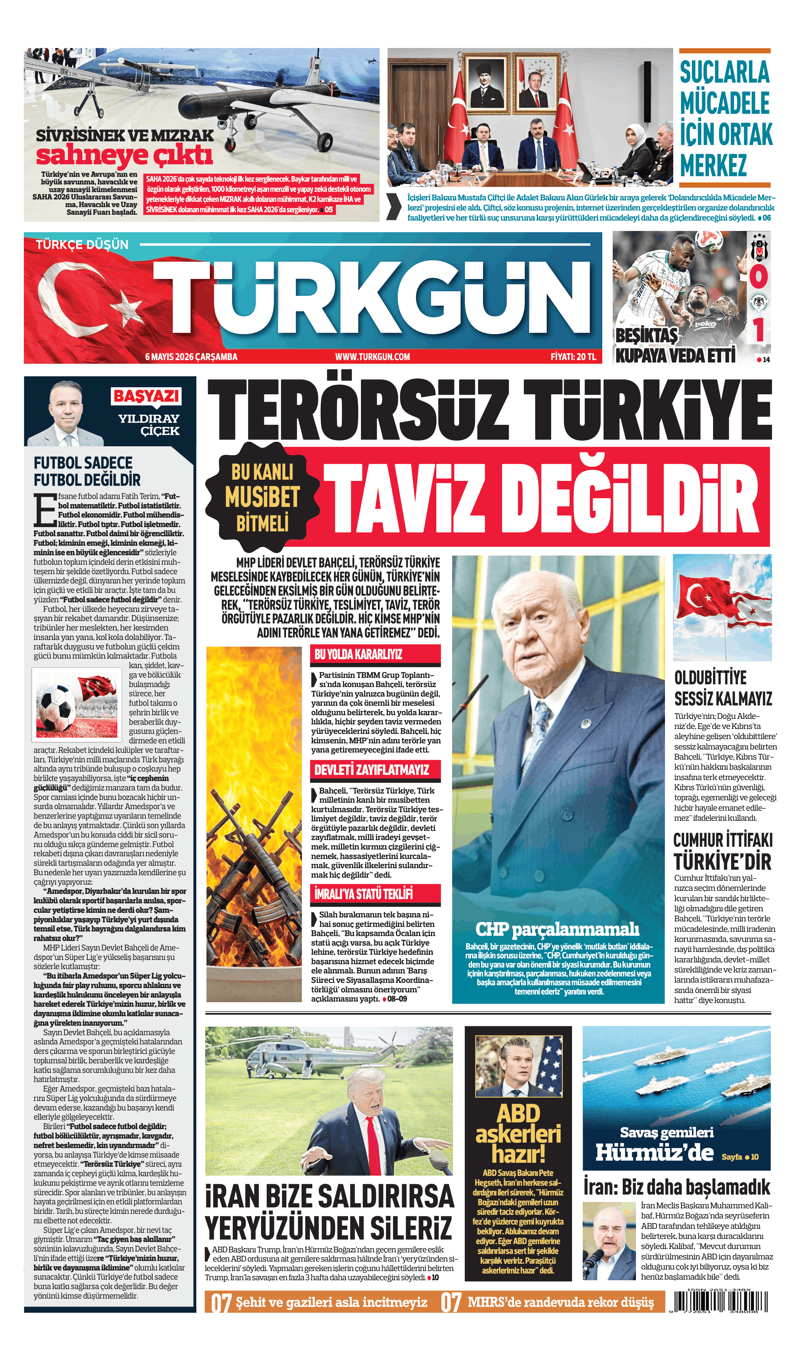 https://www.turkgun.com/Türkgün Gazetesi 6 Mayıs 2026