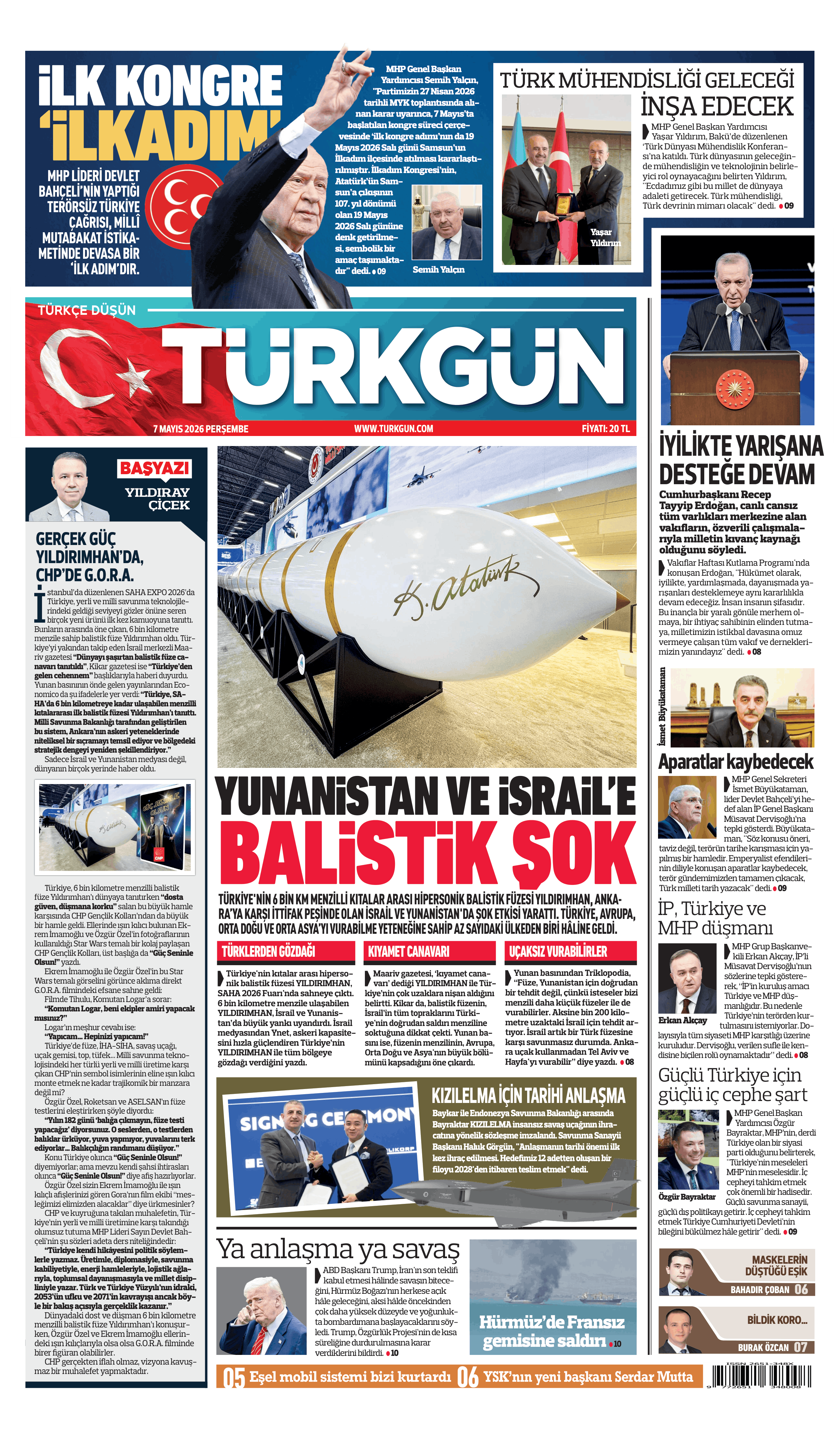 https://www.turkgun.com/Türkgün Gazetesi 7 Mayıs 2026