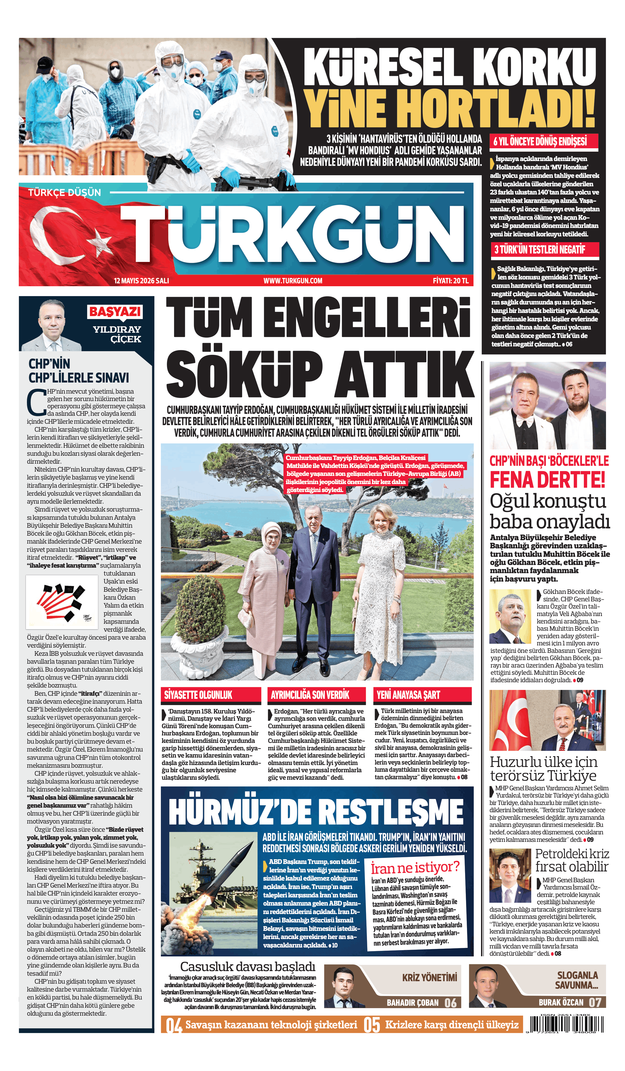 https://www.turkgun.com/Türkgün Gazetesi 12 Mayıs 2026