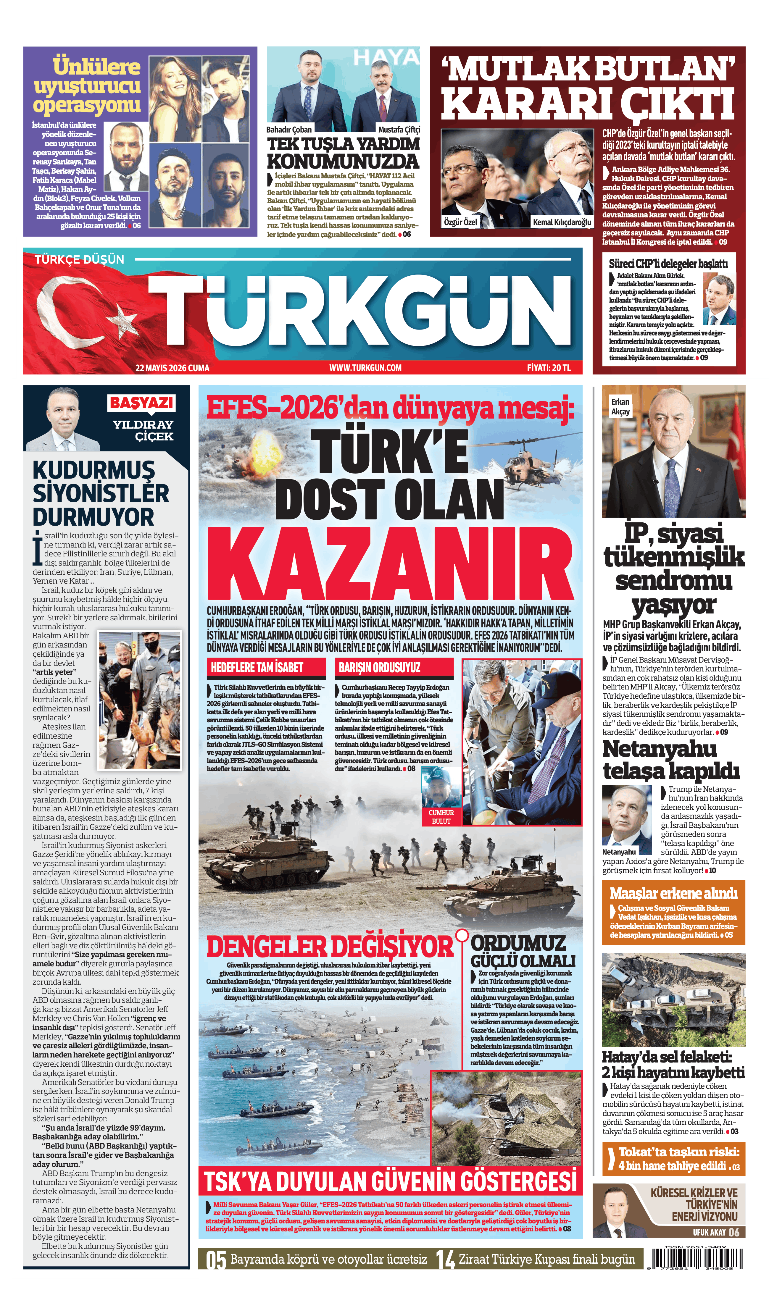 https://www.turkgun.com/Türkgün Gazetesi 22 Mayıs 2026