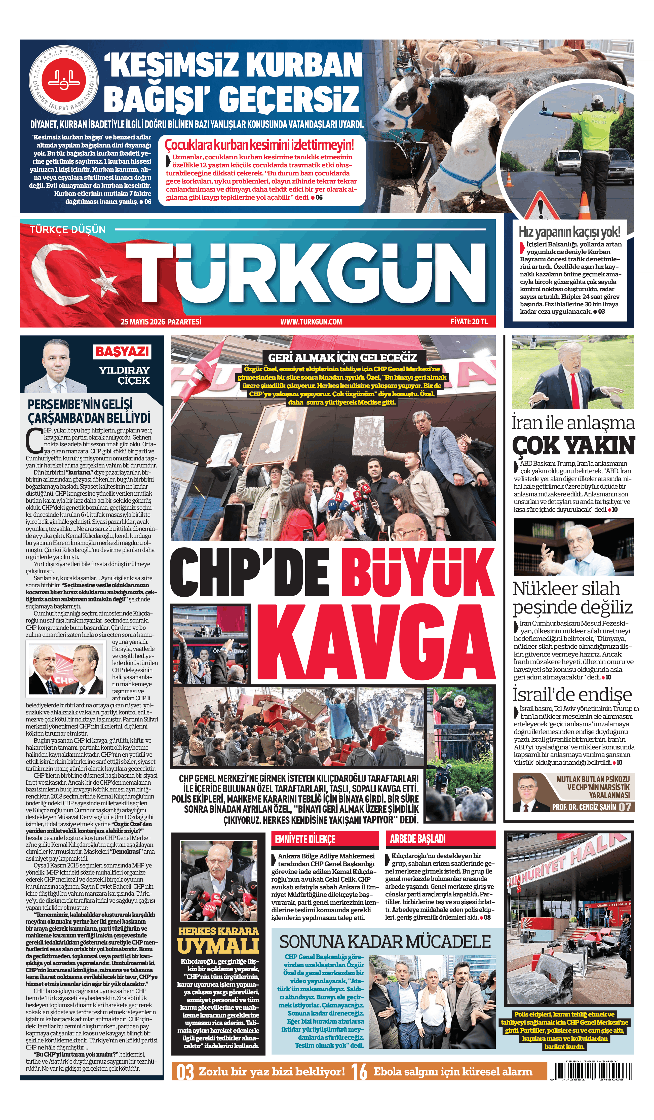 https://www.turkgun.com/Türkgün Gazetesi 25 Mayıs 2026