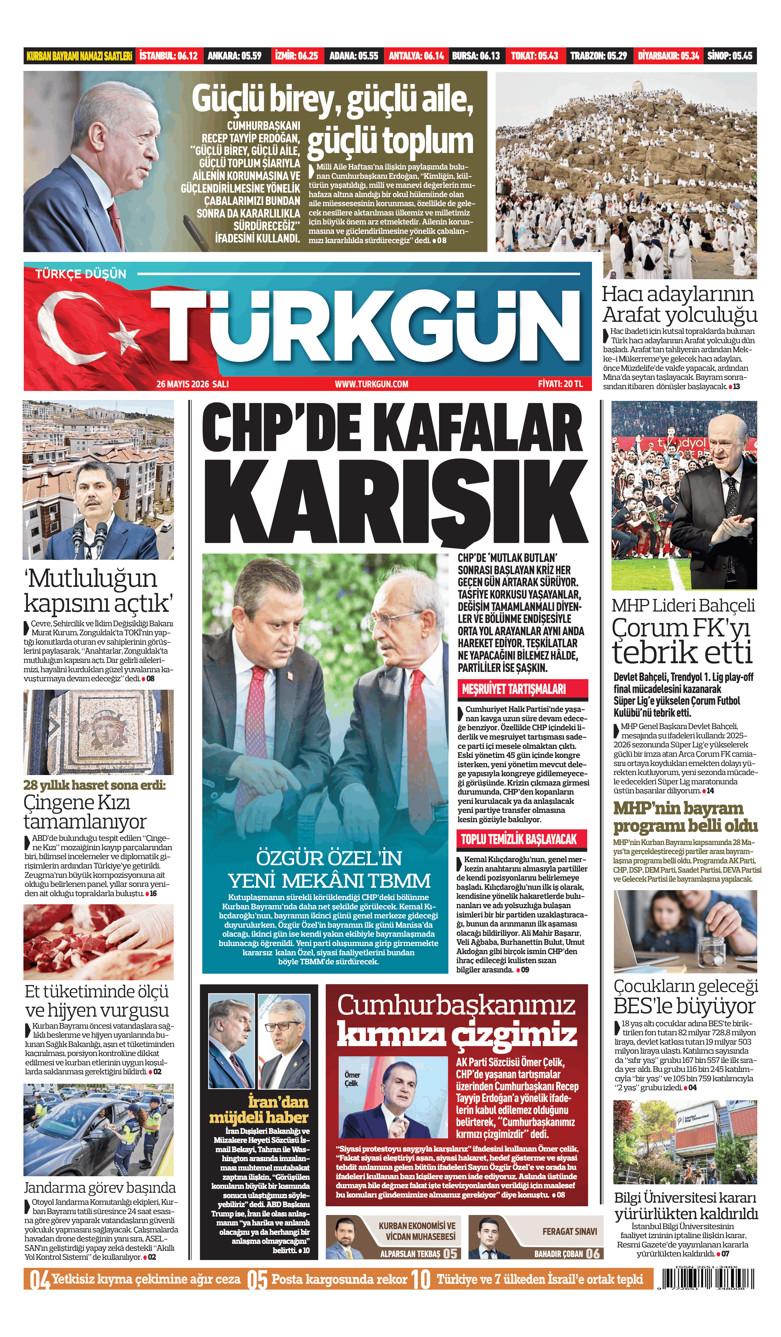 https://www.turkgun.com/Türkgün Gazetesi 26 Mayıs 2026