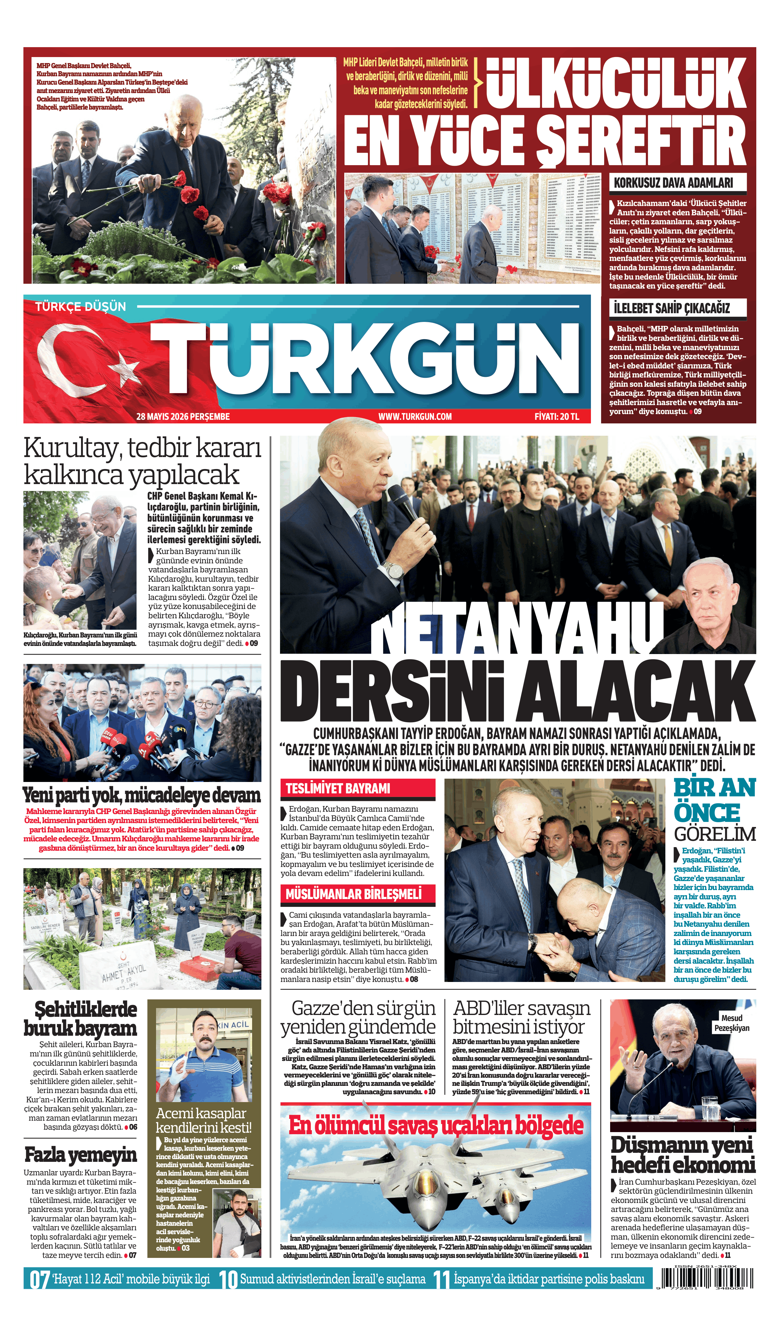 https://www.turkgun.com/Türkgün Gazetesi 28 Mayıs 2026