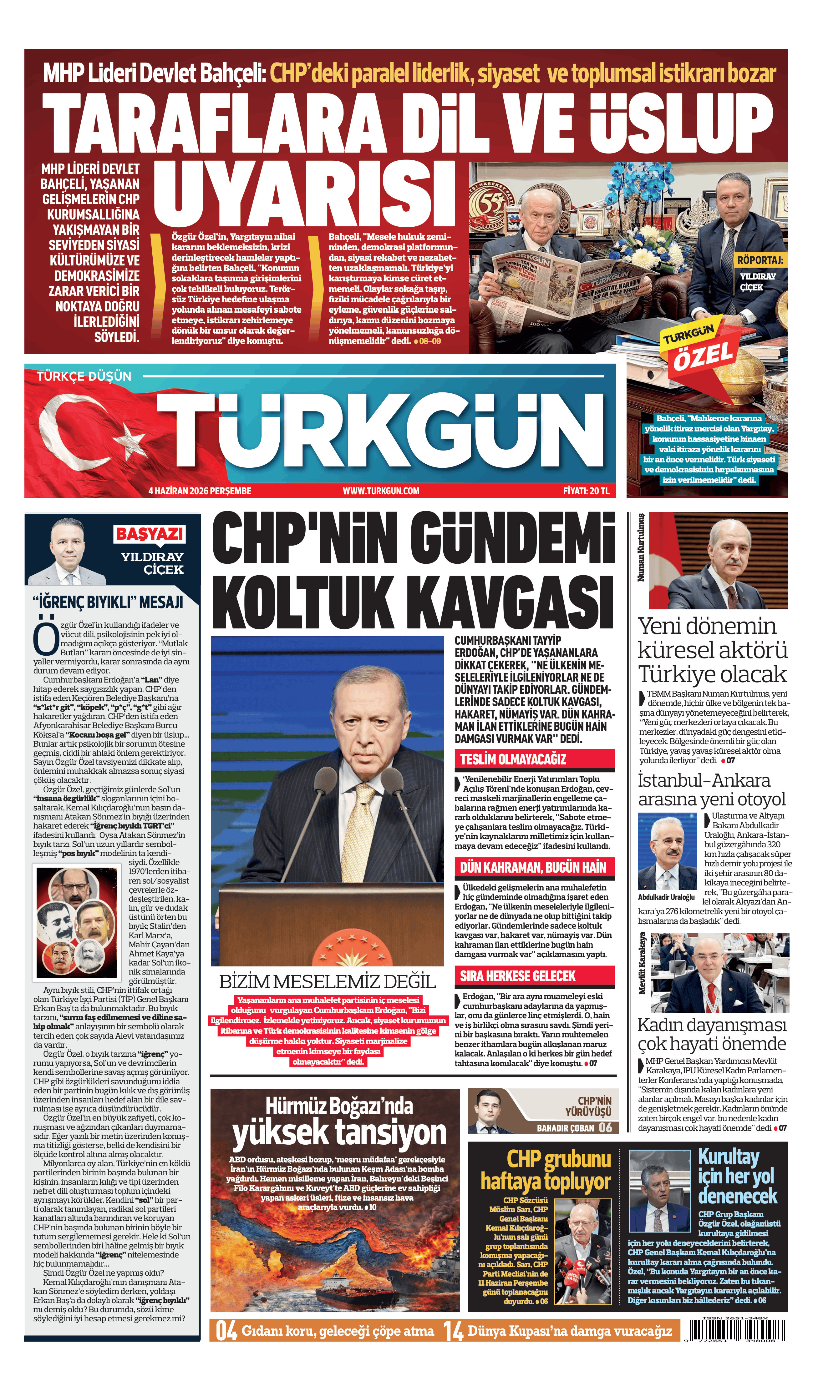https://www.turkgun.com/Türkgün Gazetesi 4 Haziran 2026