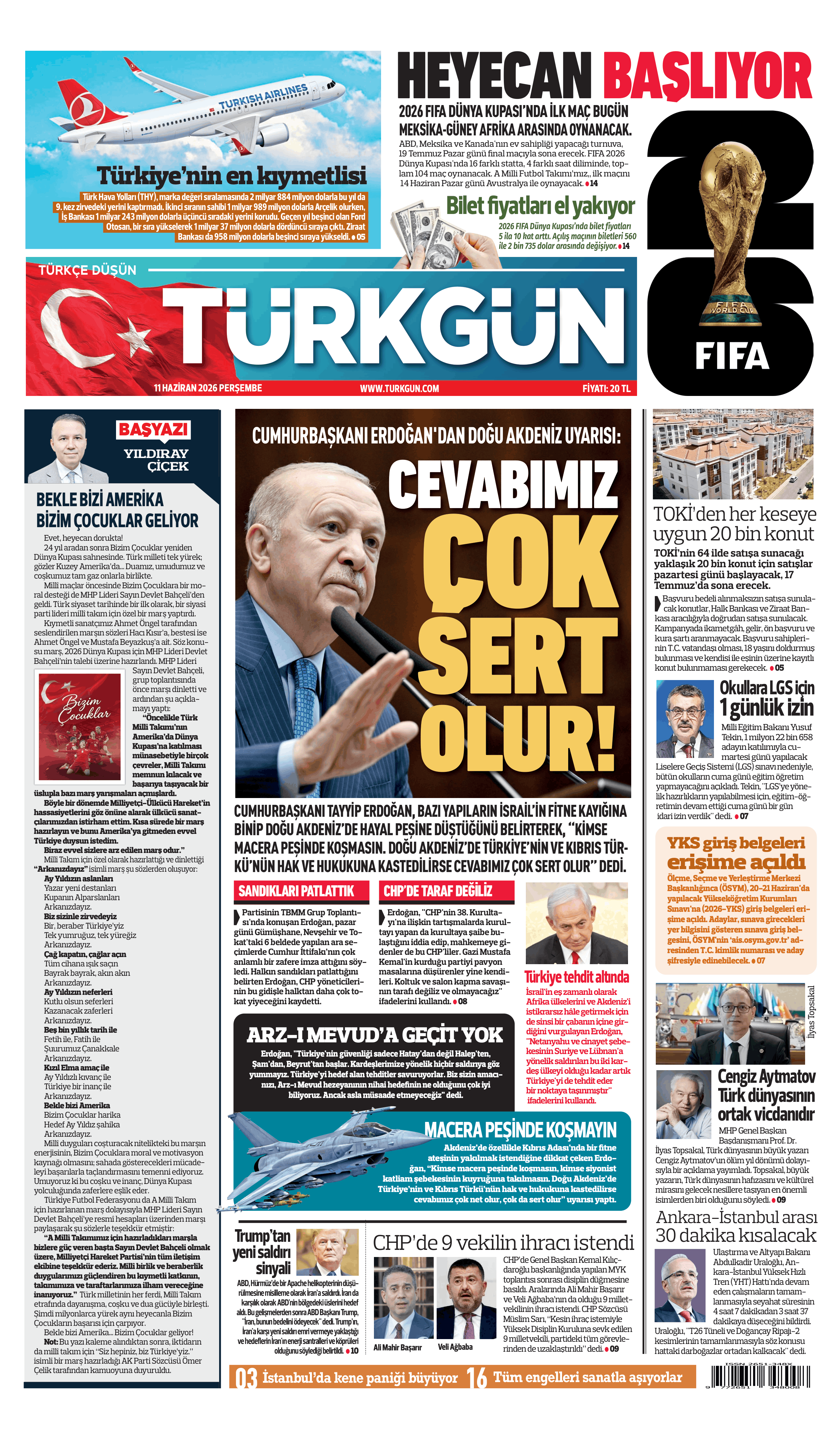 https://www.turkgun.com/Türkgün Gazetesi 11 Haziran 2026