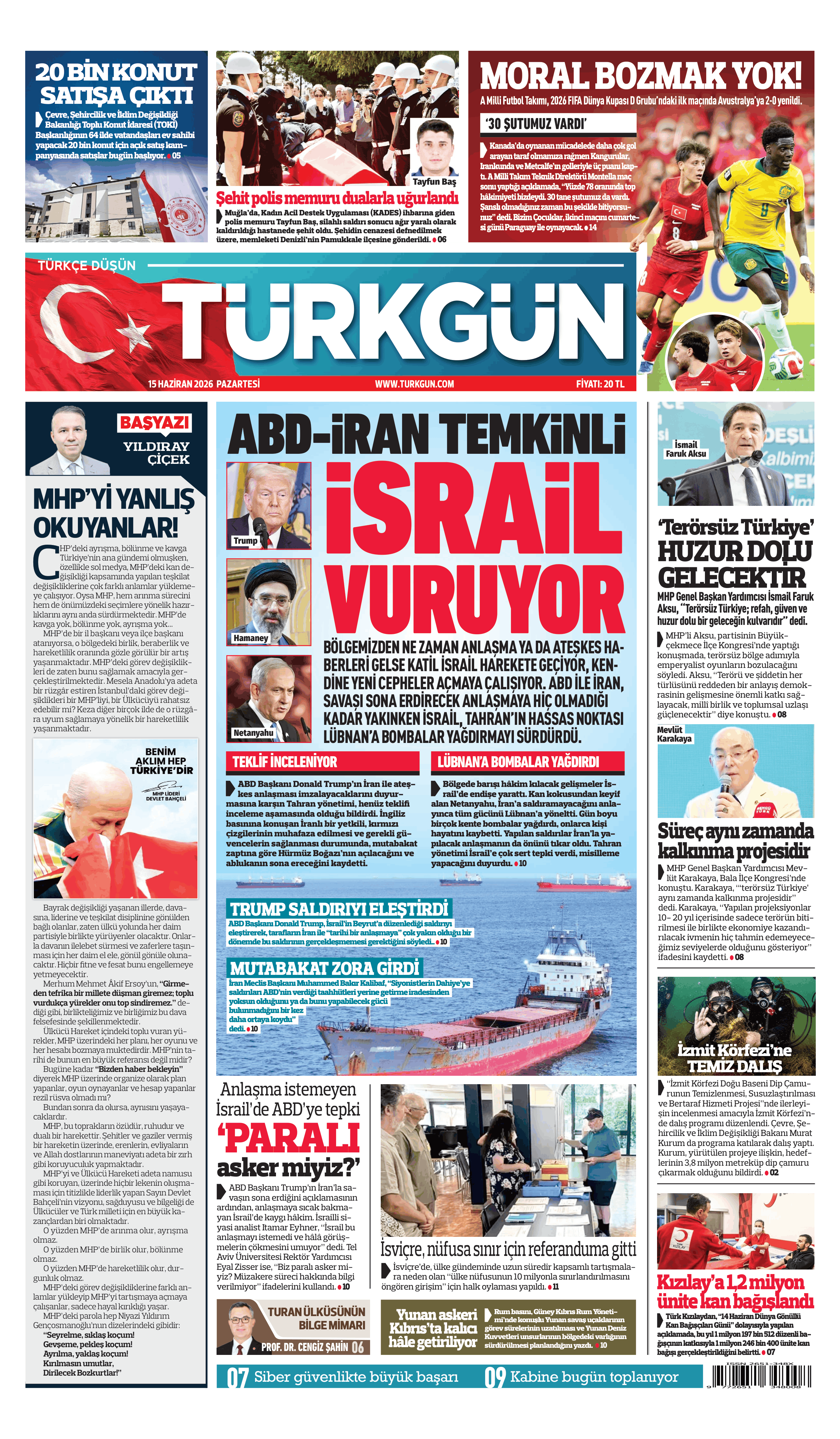 https://www.turkgun.com/Türkgün Gazetesi 15 Haziran 2026