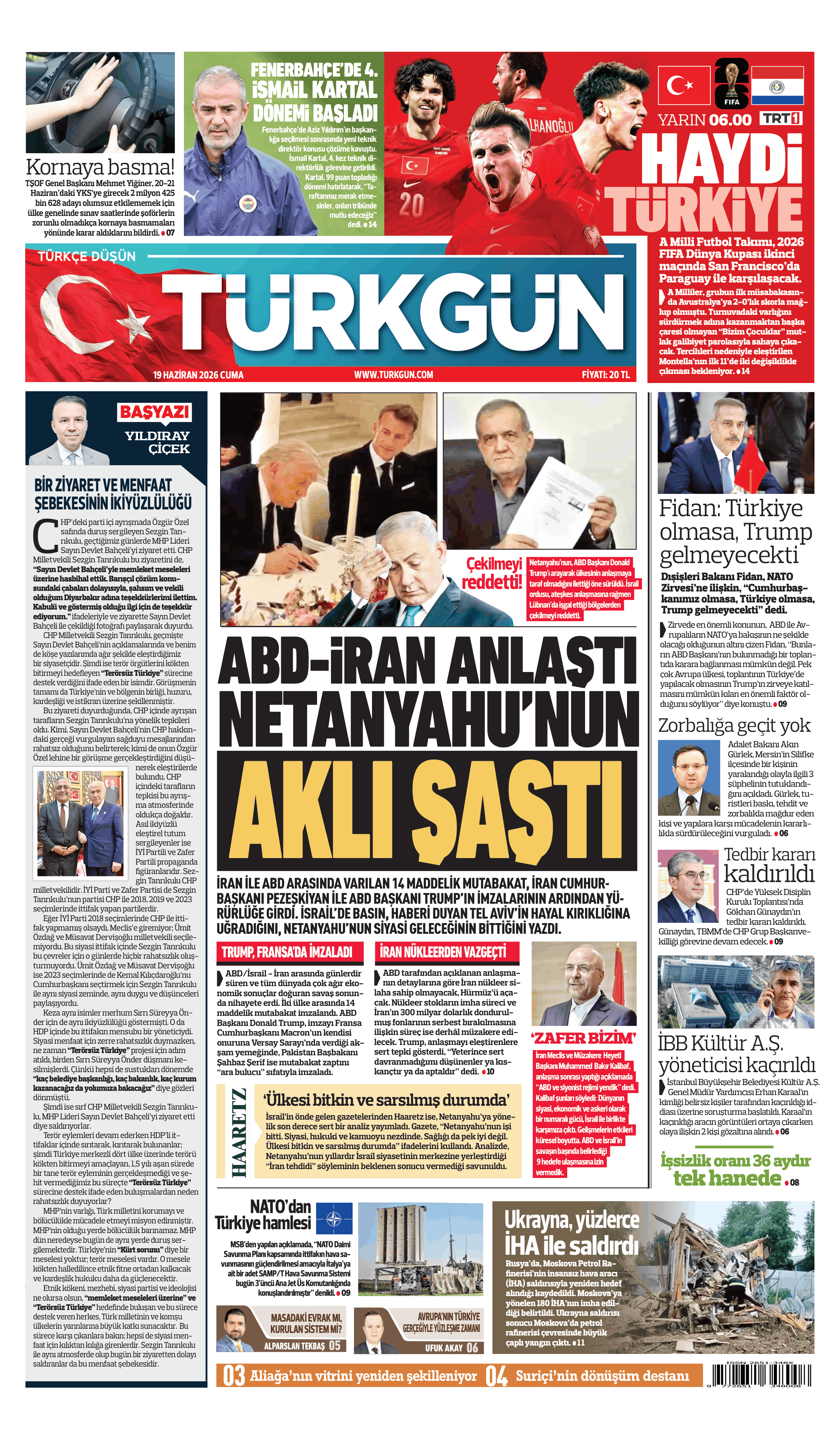 https://www.turkgun.com/Türkgün Gazetesi 19 Haziran 2026