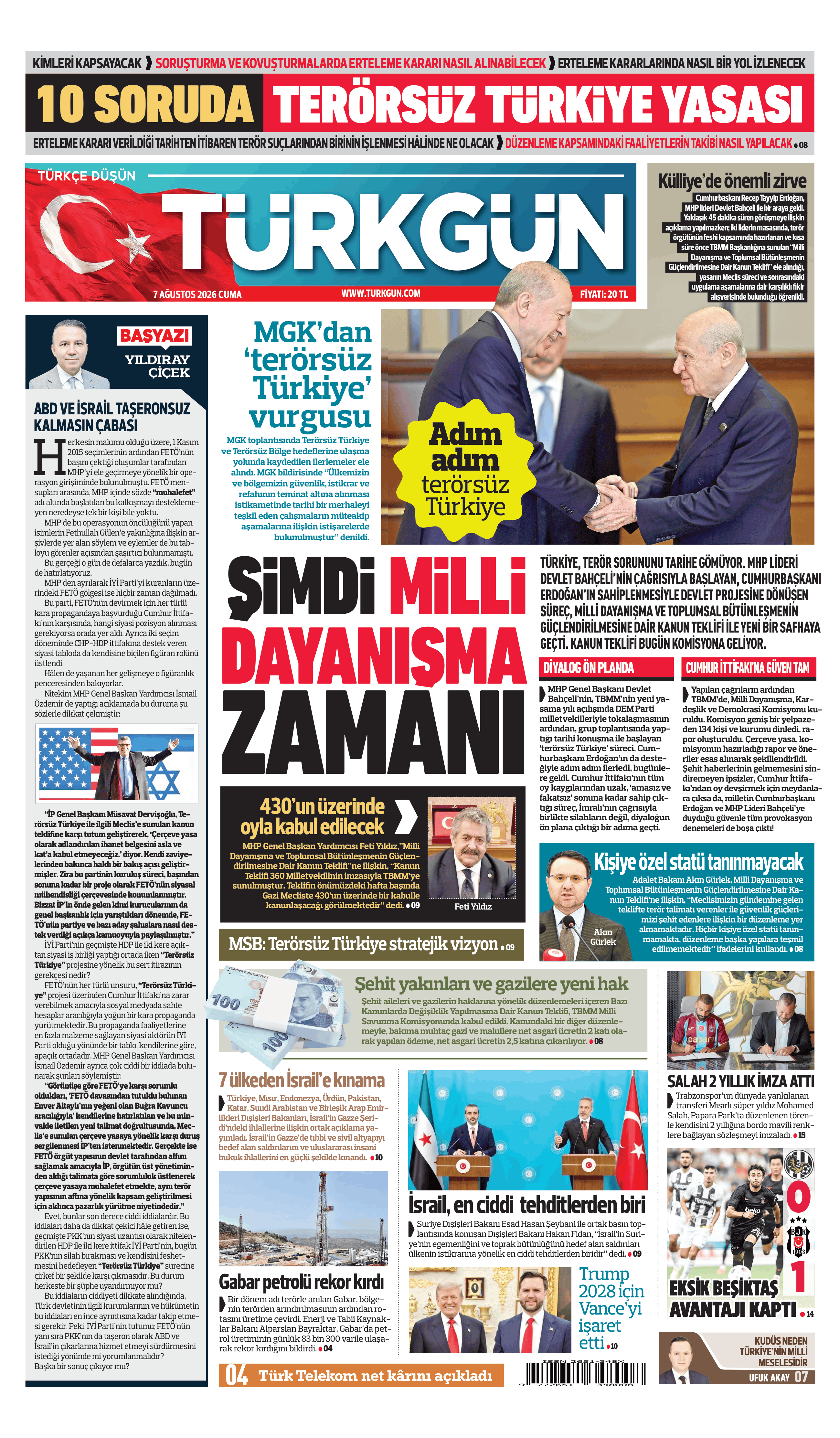 https://www.turkgun.com/Türkgün Gazetesi 7 Ağustos 2026