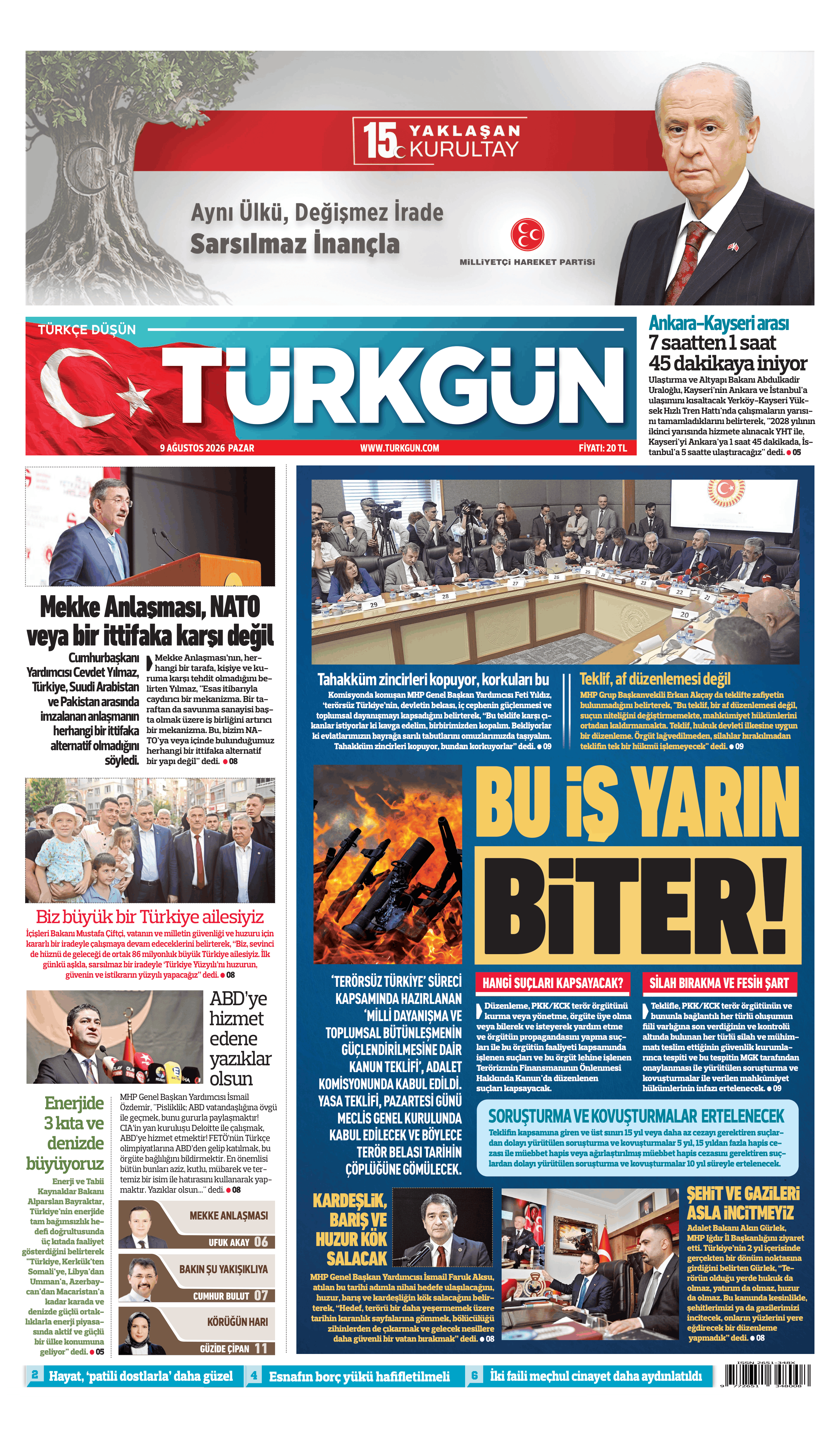 https://www.turkgun.com/Türkgün Gazetesi 9 Ağustos 2026