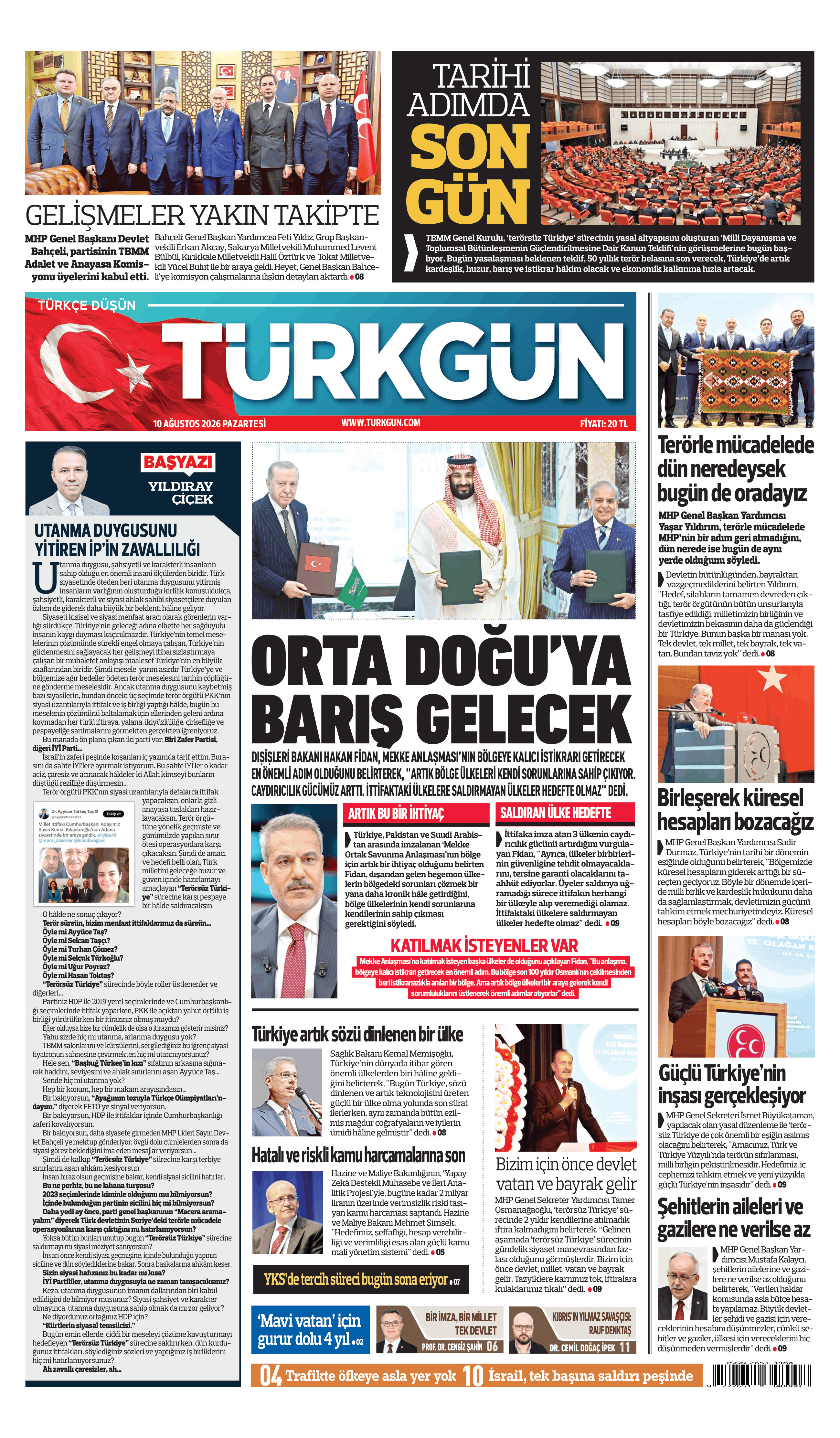https://www.turkgun.com/Türkgün Gazetesi 10 Ağustos 2026