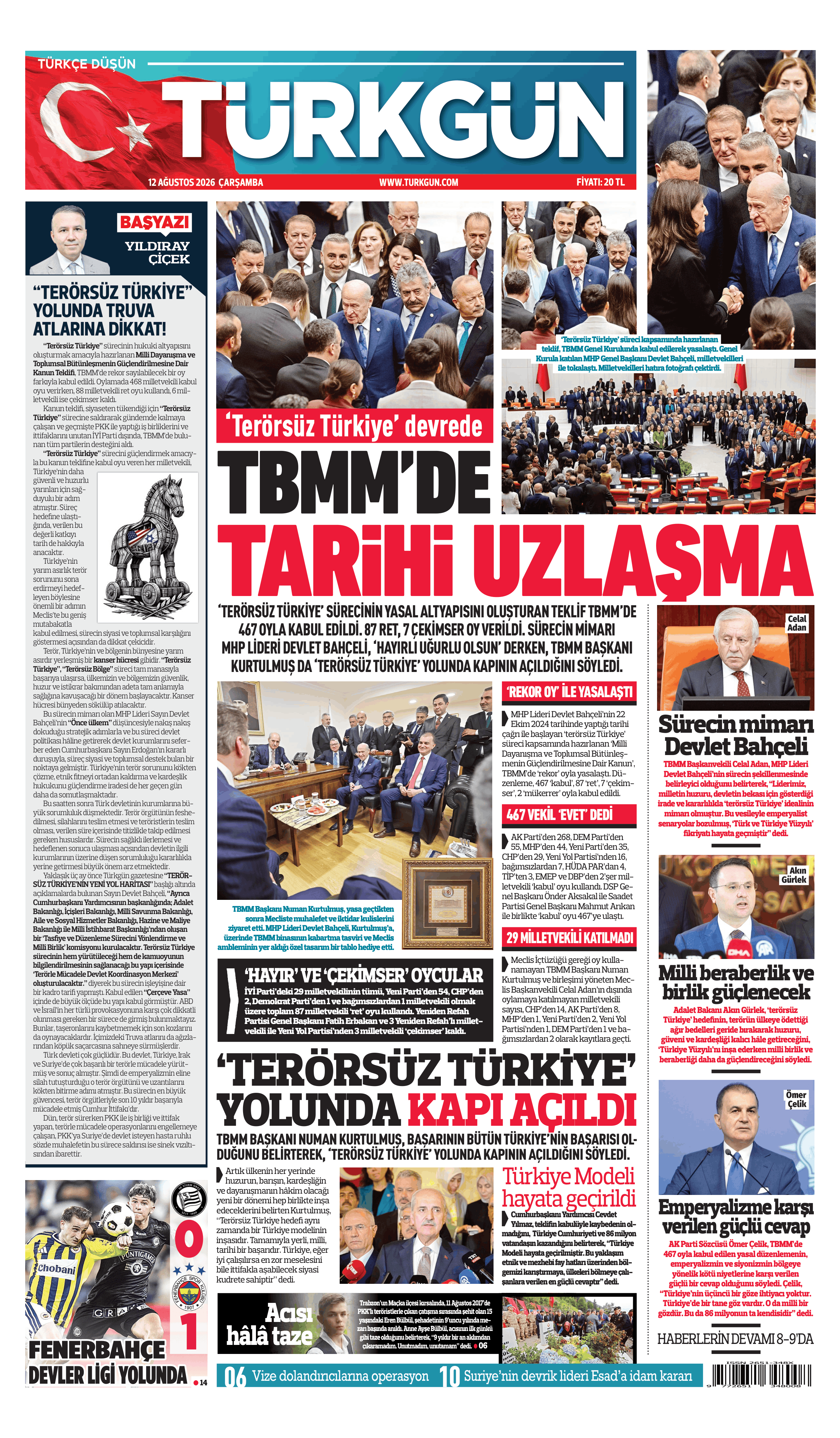 https://www.turkgun.com/Türkgün Gazetesi 12 Ağustos 2026