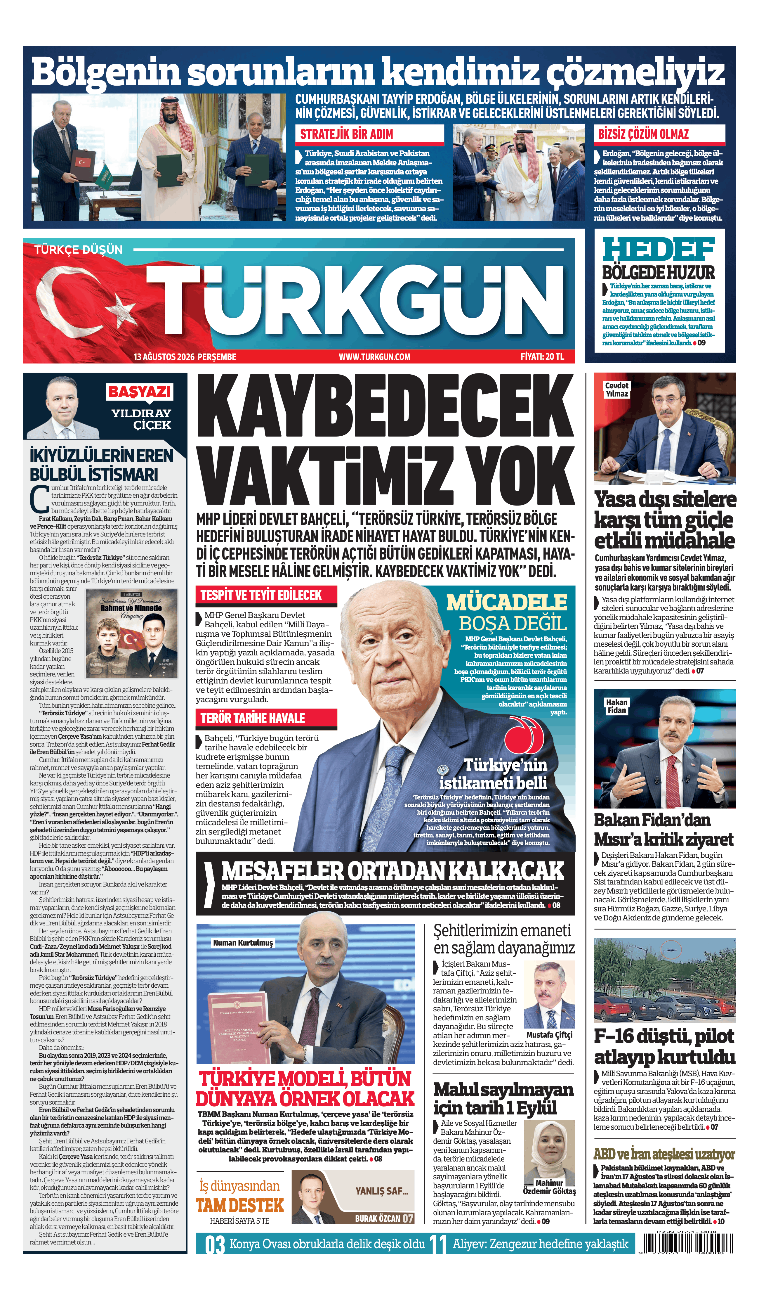 https://www.turkgun.com/Türkgün Gazetesi 13 Ağustos 2026