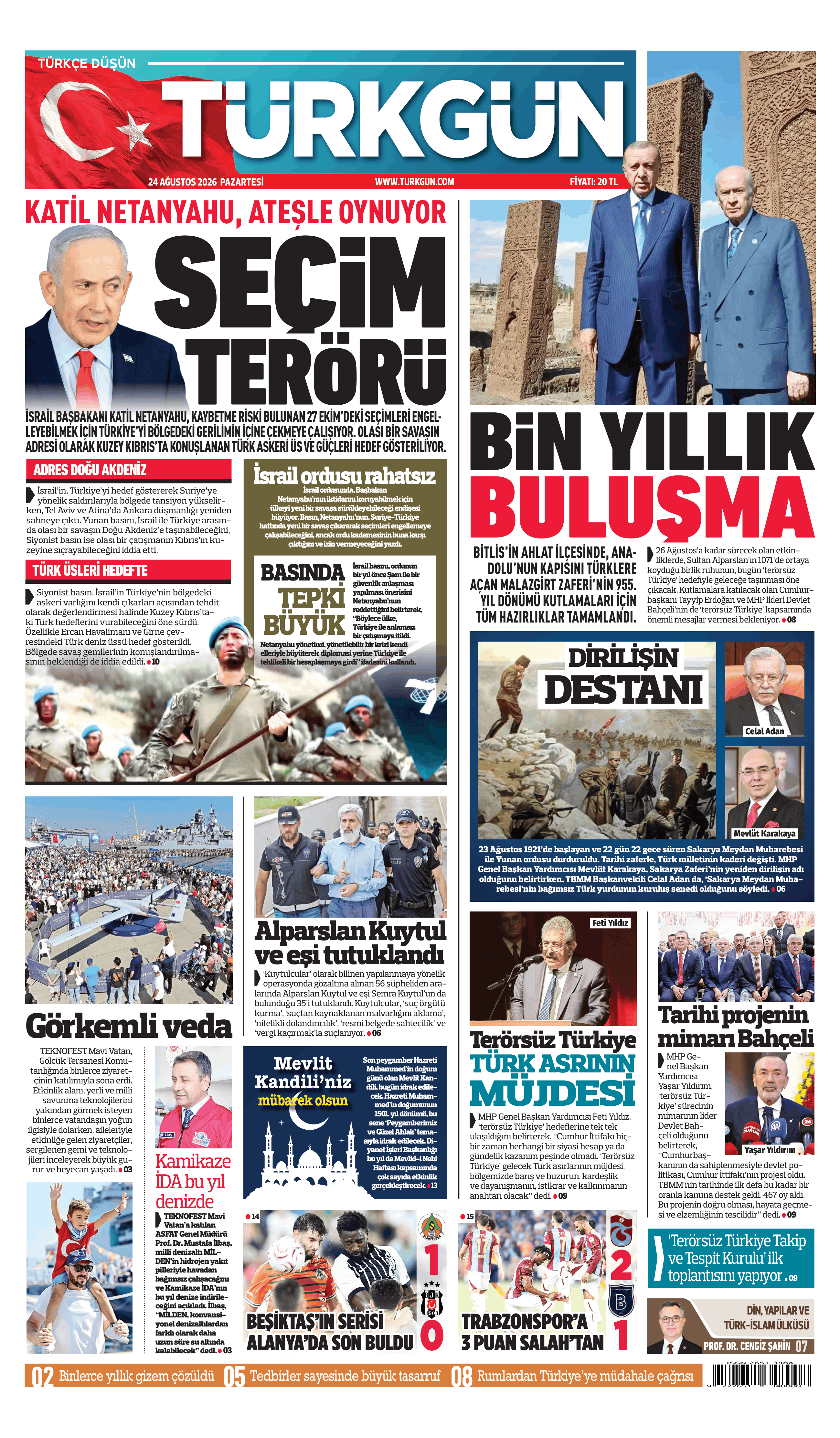 https://www.turkgun.com/Türkgün Gazetesi 24 Ağustos 2026