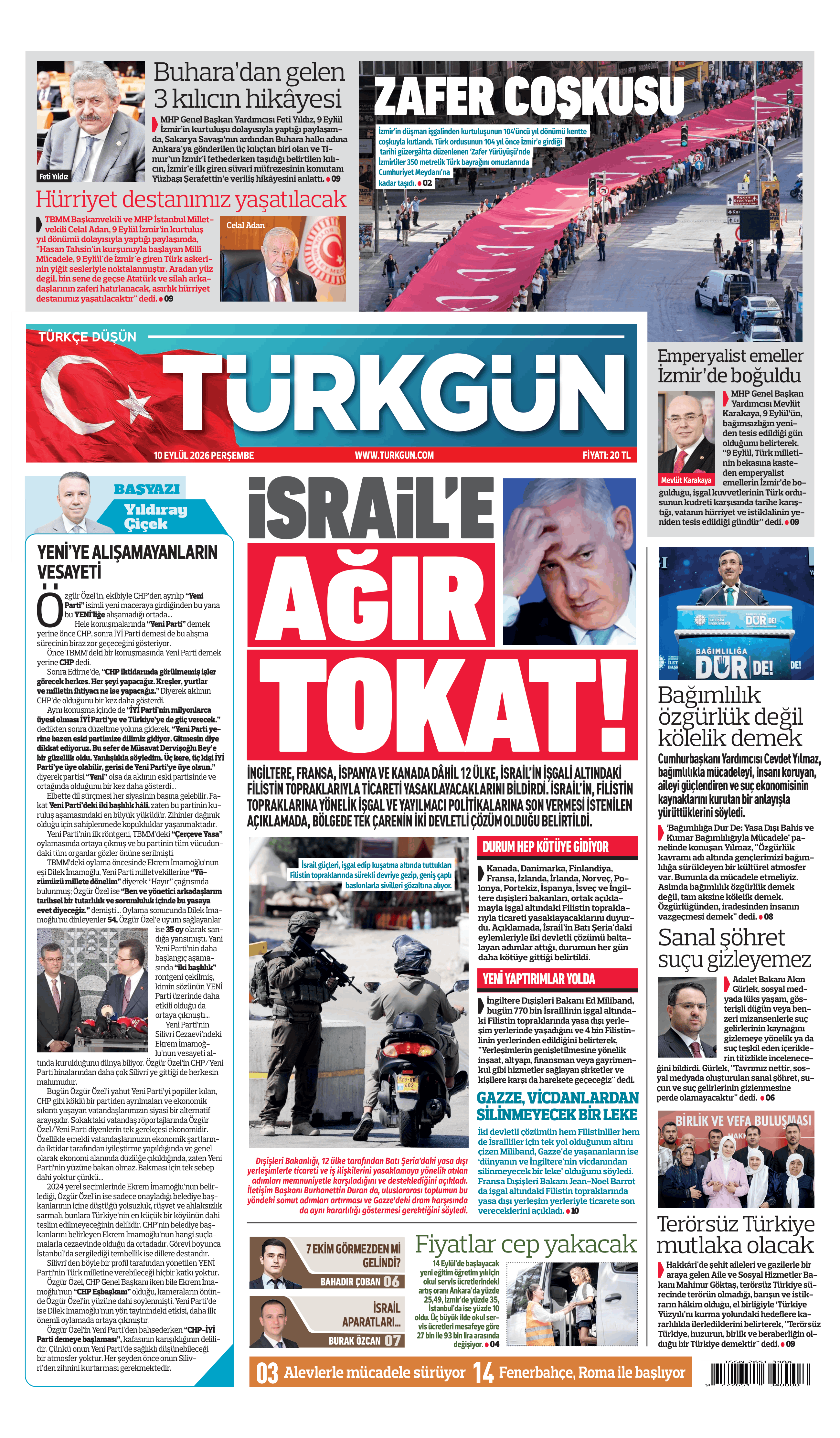 https://www.turkgun.com/Türkgün Gazetesi 10 Eylül 2026