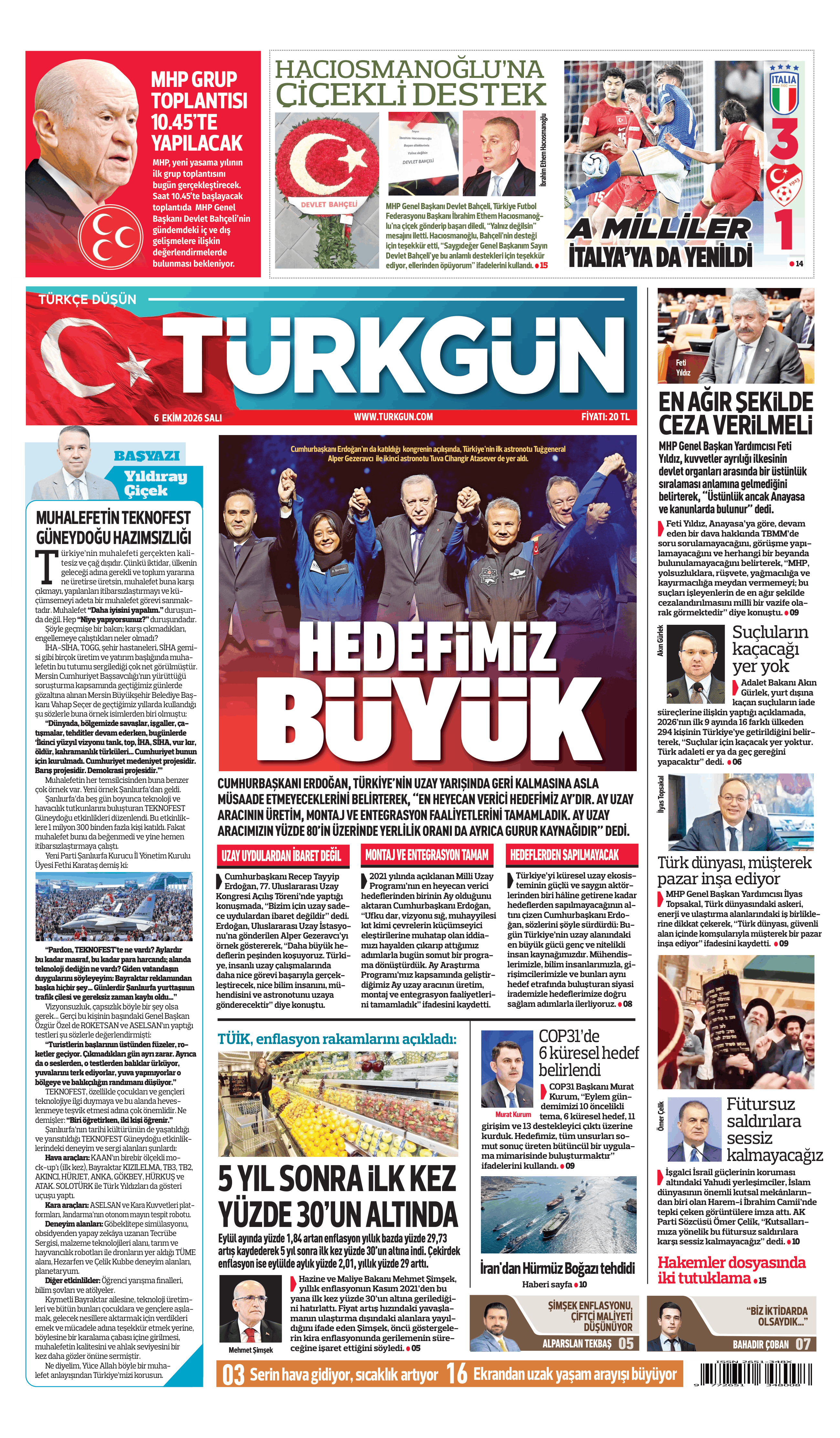 https://www.turkgun.com/Türkgün Gazetesi 6 Ekim 2026