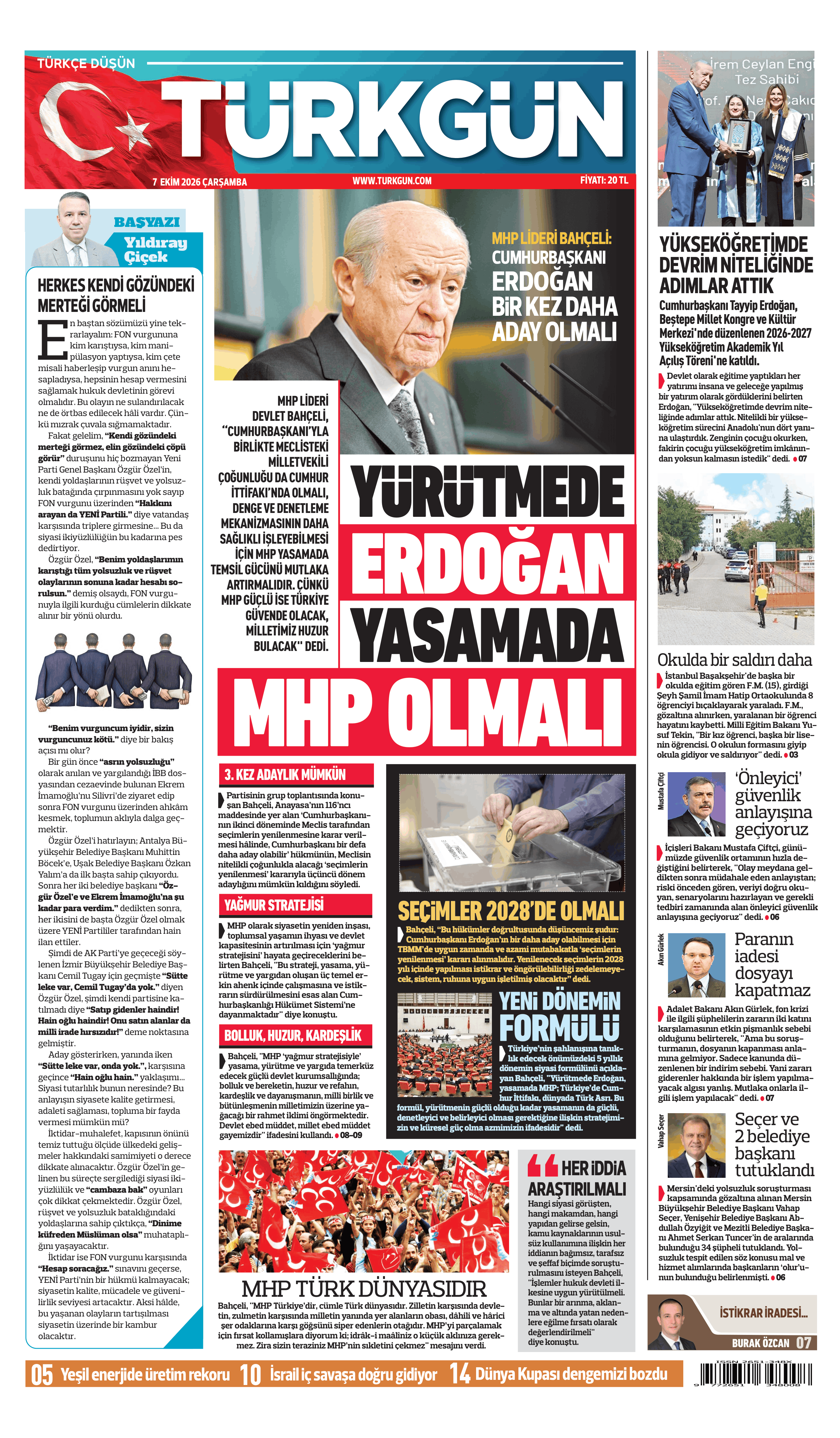 https://www.turkgun.com/Türkgün Gazetesi 7 Ekim 2026