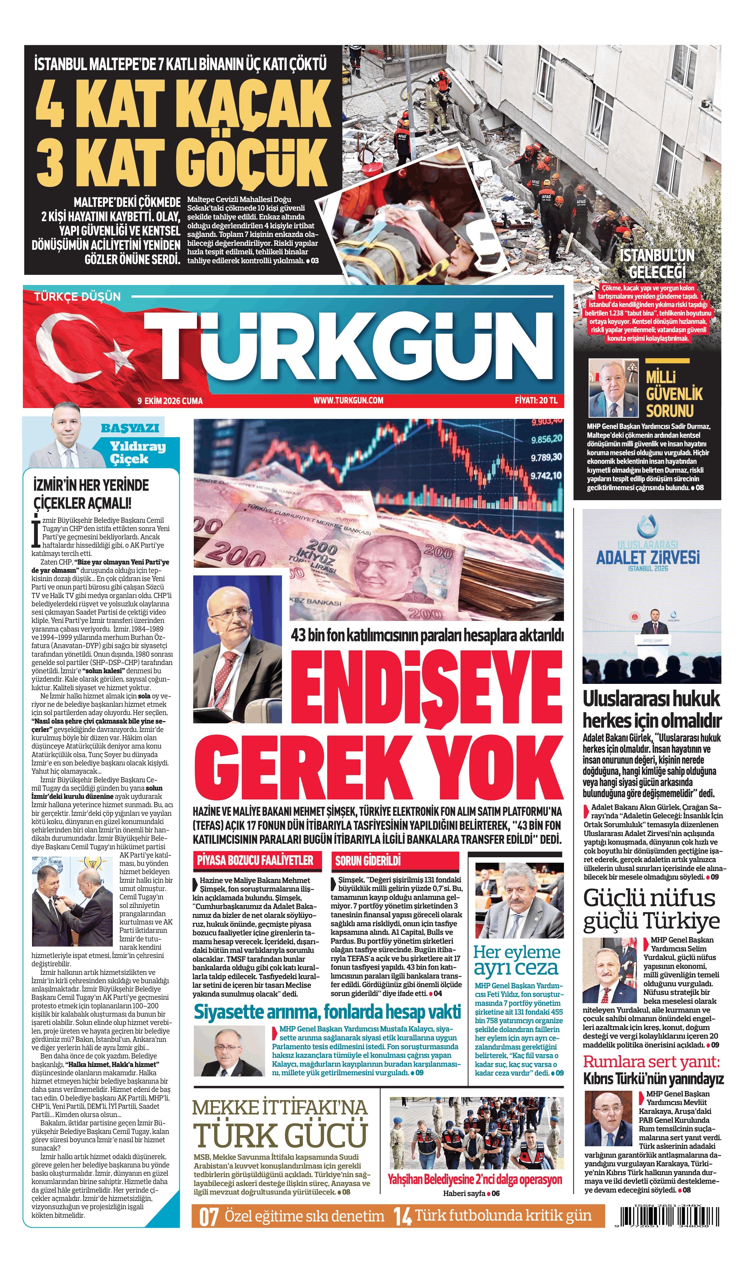 https://www.turkgun.com/Türkgün Gazetesi 9 Ekim 2026
