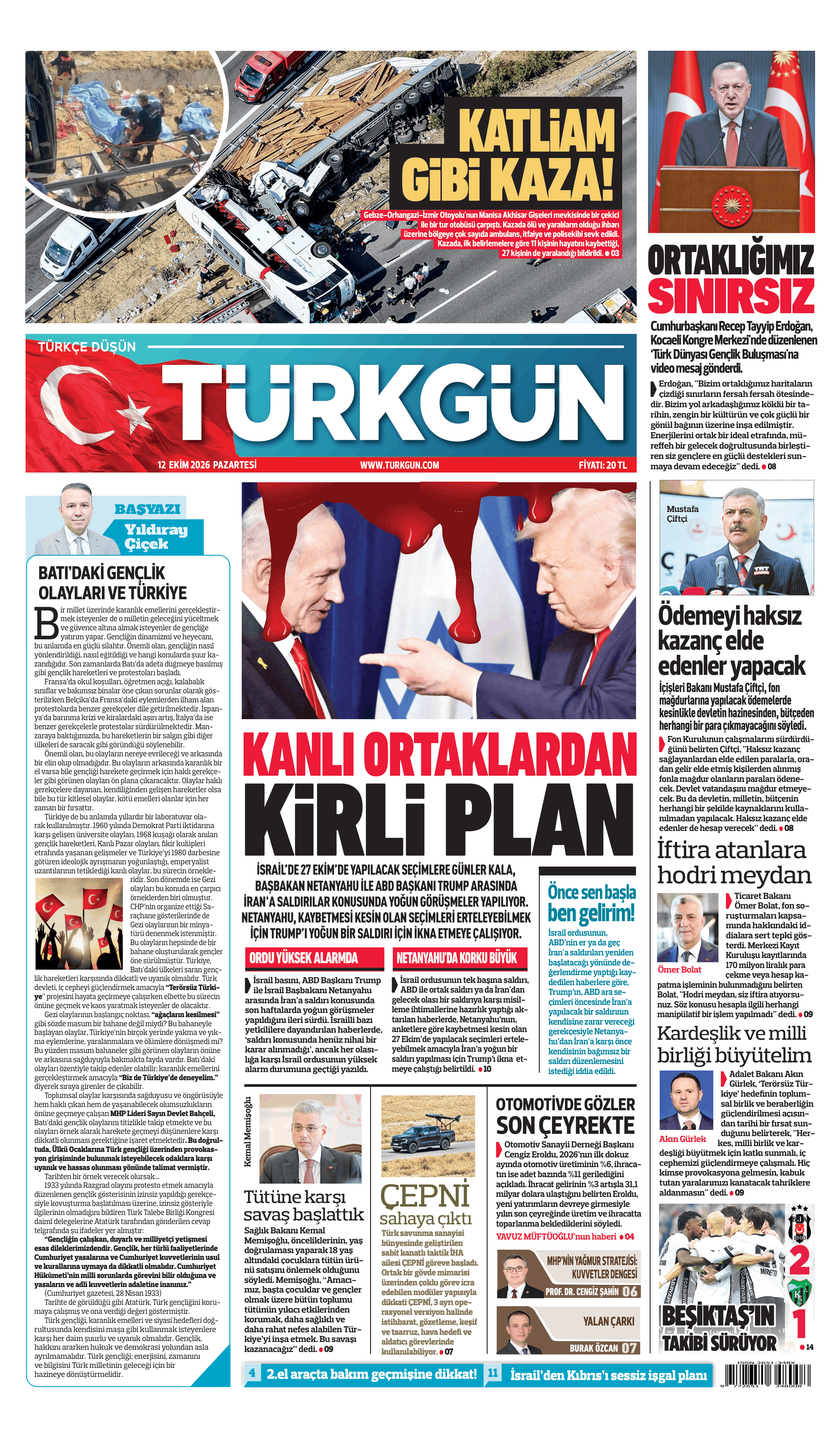 https://www.turkgun.com/Türkgün Gazetesi 12 Ekim 2026