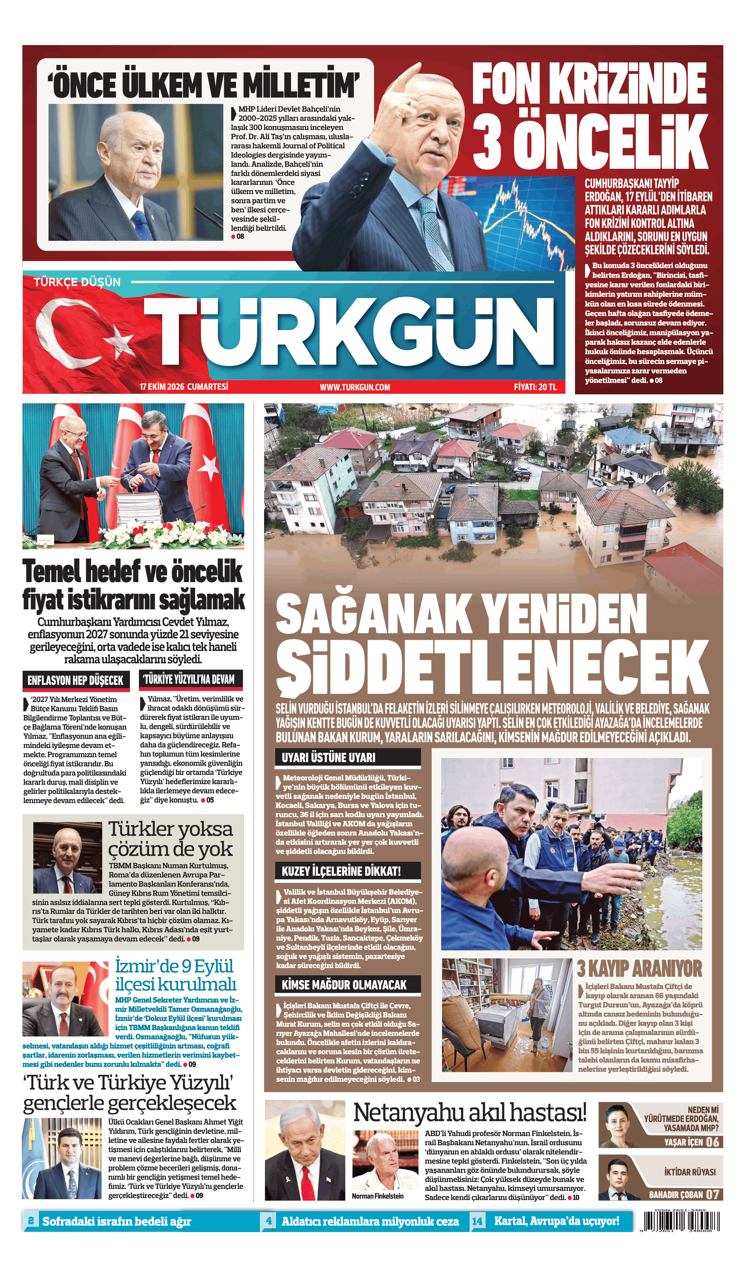 https://www.turkgun.com/Türkgün Gazetesi 17 Ekim 2026