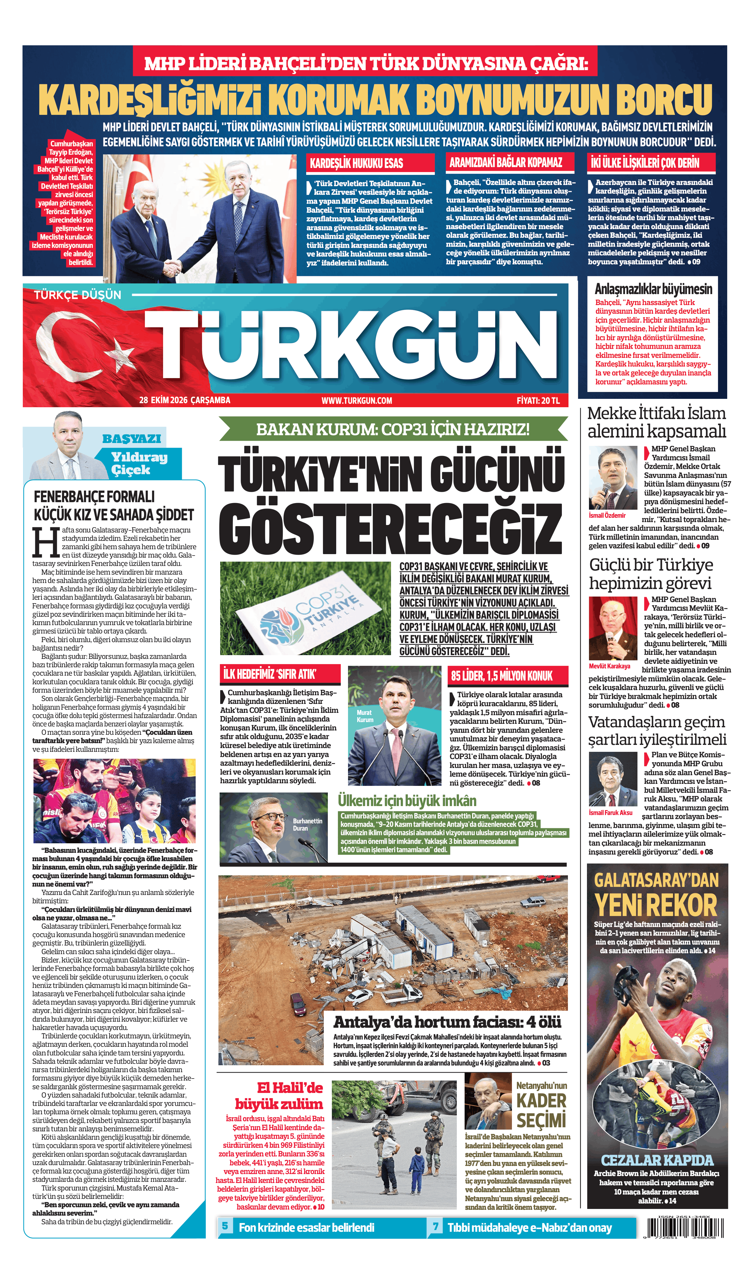 https://www.turkgun.com/Türkgün Gazetesi 28 Ekim 2026