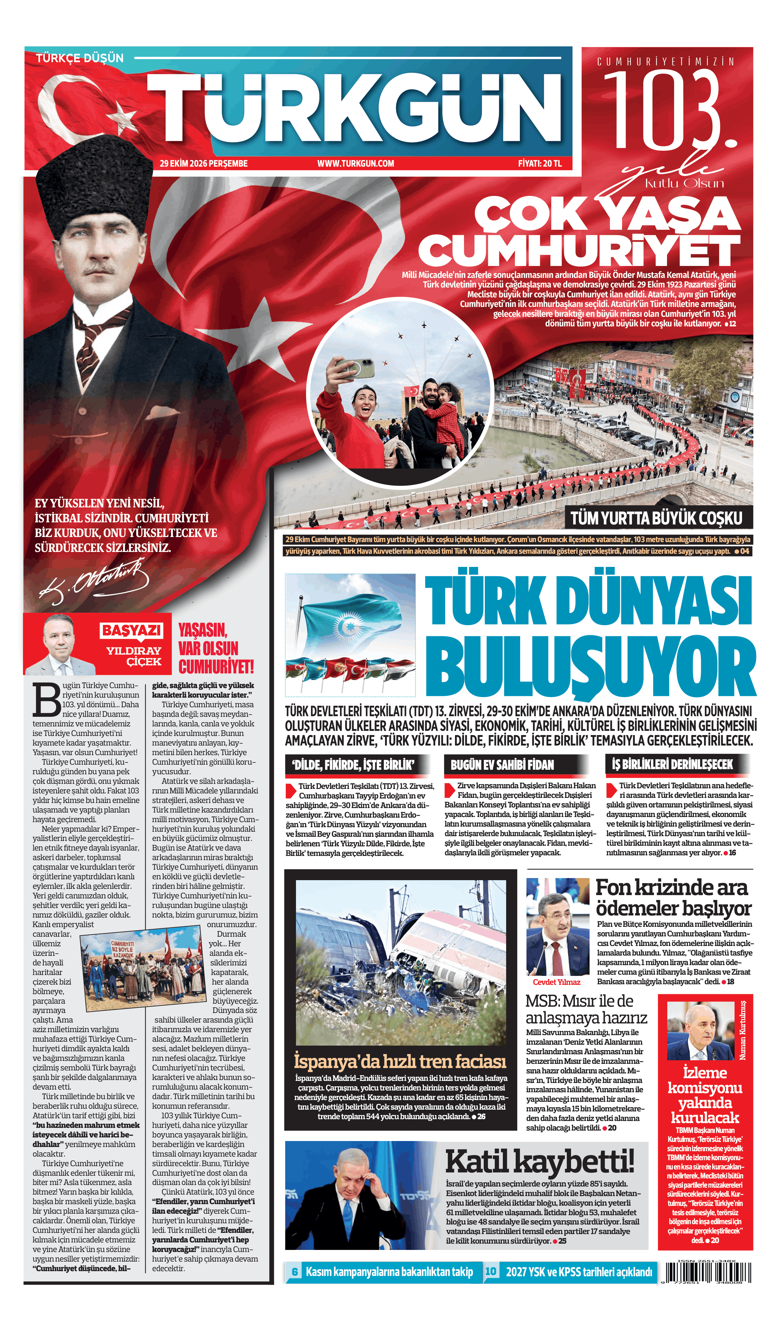 https://www.turkgun.com/Türkgün Gazetesi 29 Ekim 2026