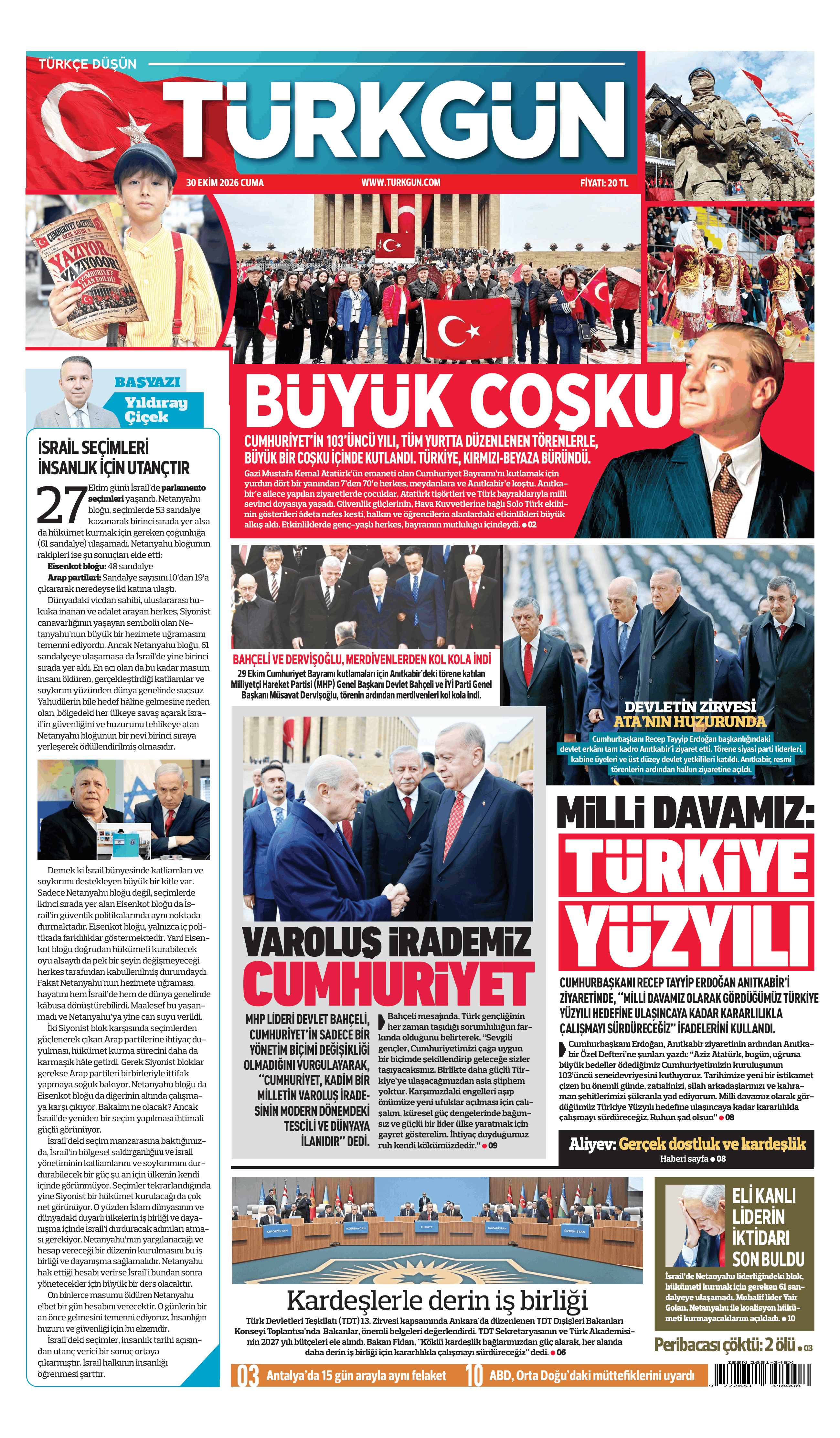 https://www.turkgun.com/Türkgün Gazetesi 30 Ekim 2026