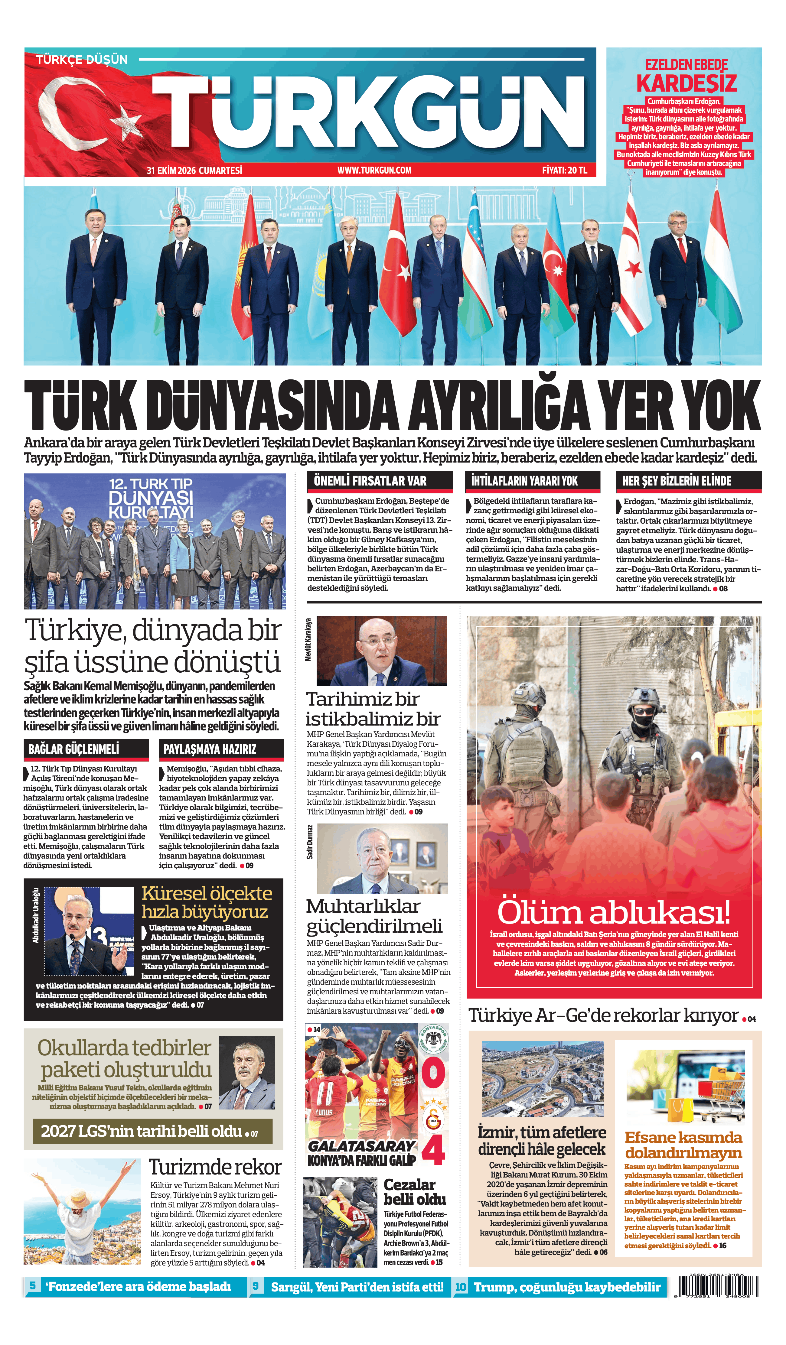 https://www.turkgun.com/Türkgün Gazetesi 31 Ekim 2026
