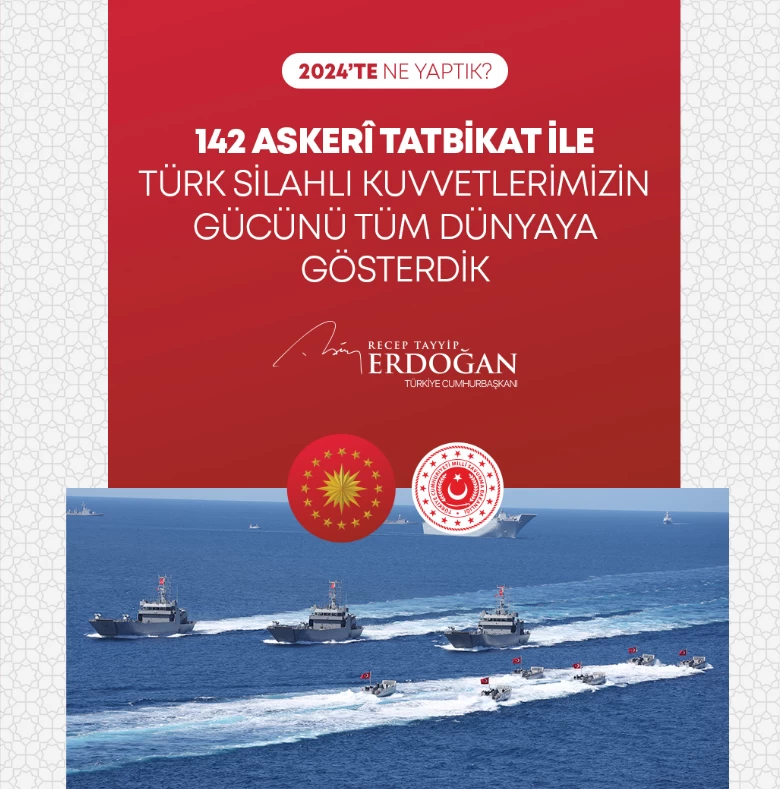 Erdoğan'dan 2024 değerlendirmesi: Yapılanları tek tek sıraladı 12