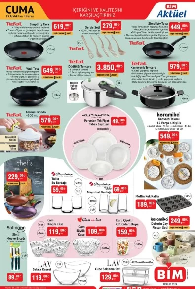 BİM'e yılbaşı süsleri geliyor! 13 Aralık BİM aktüel ürünler kataloğu çıktı! 4