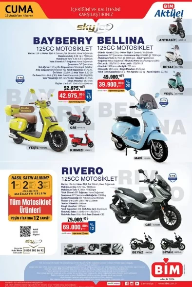 BİM'e yılbaşı süsleri geliyor! 13 Aralık BİM aktüel ürünler kataloğu çıktı! 2