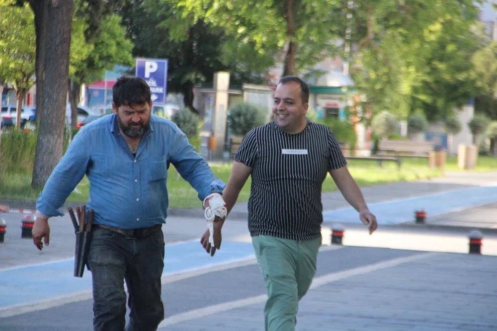 Bir Kurban Bayramı klasiği: Acemi kasaplar iş başında 1