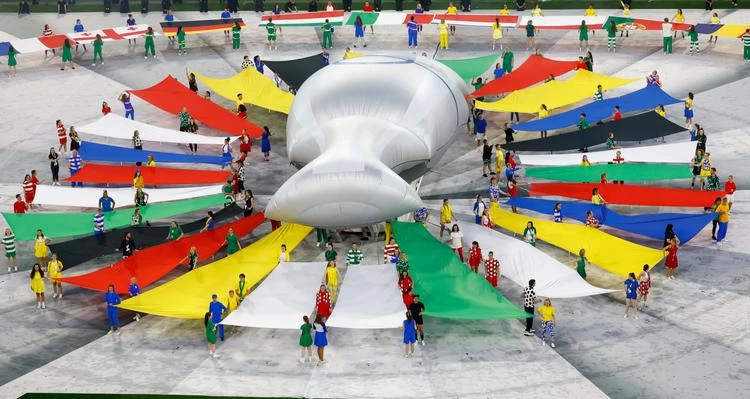 EURO 2024 açılışından muhteşem kareler 3