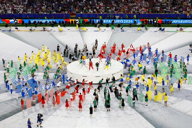 EURO 2024 açılışından muhteşem kareler 6