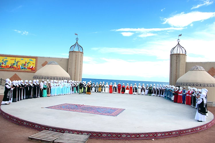 Kırgız ve Kazak nineler "Türkü kervanı" projesinde bir arada! 3