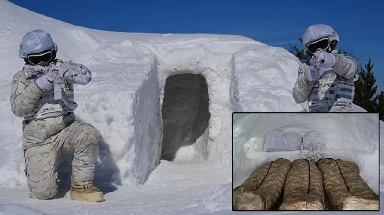 Bordo Bereliler beyaz cehennemde! 3