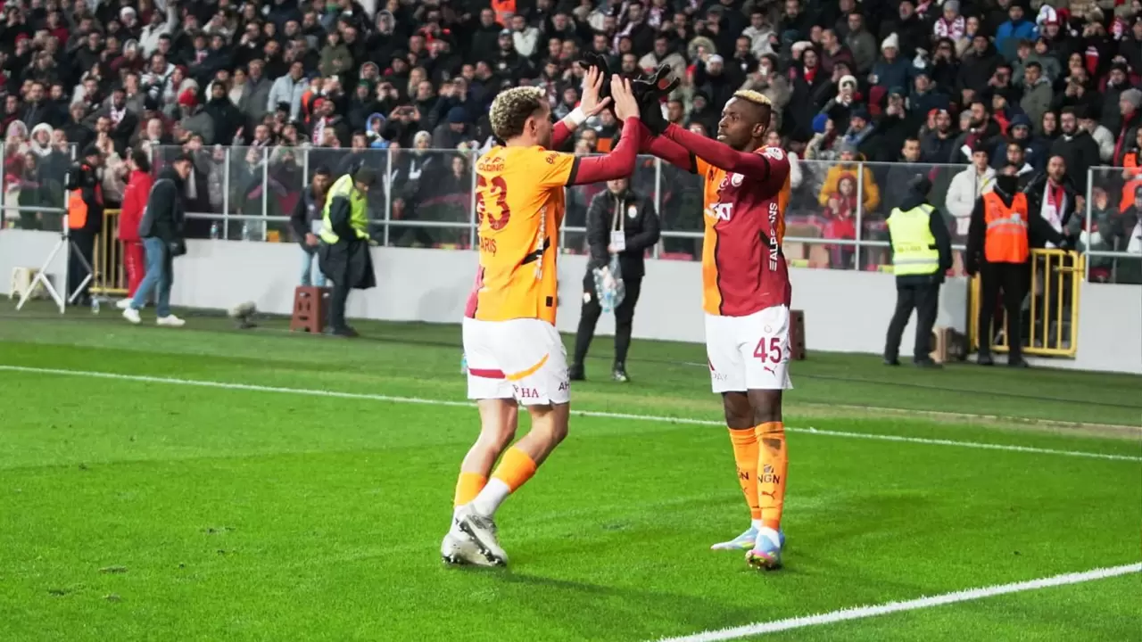 Galatasaray'ın Samsunspor galibiyetinden öne çıkanlar 2