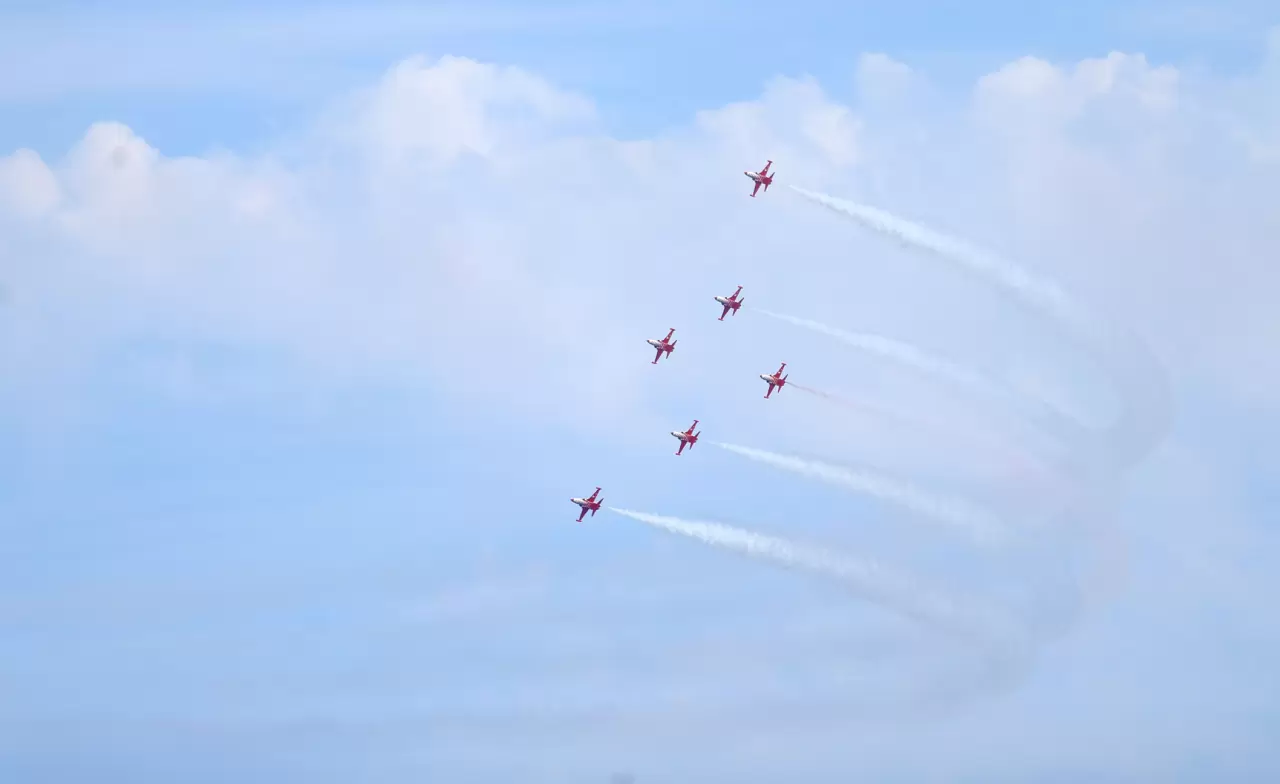 Antalya semalarında prova uçuşu 3