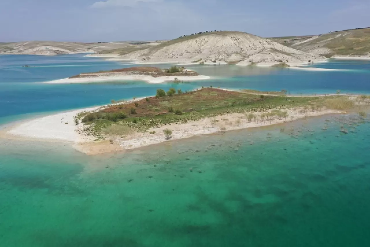 Adıyaman'da sadece martılara ait olan eşsiz doğa adası 7