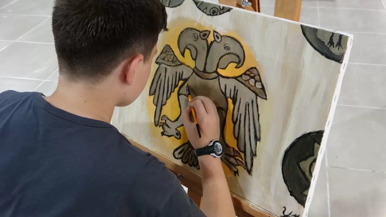 Türk Dünyası 8. Çoruh Plastik Sanatlar Çalıştayı başladı! Turan ruhu, sanatla İspir’de buluştu 15