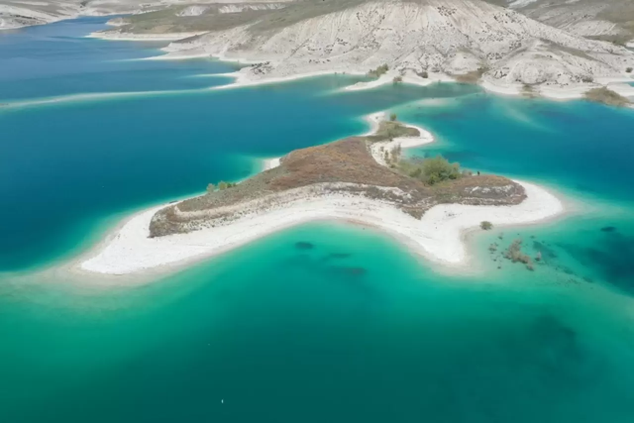 Adıyaman'da sadece martılara ait olan eşsiz doğa adası 5