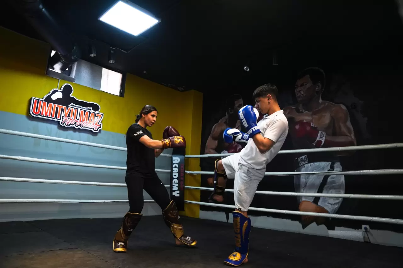 Hem matematik öğretmeni, hem boksör 4