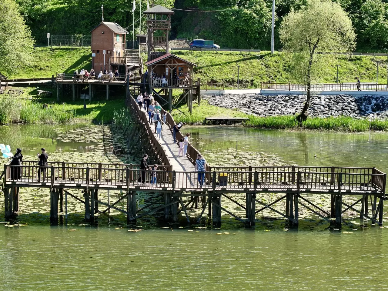 Efteni Gölü Kuş Cenneti hafta sonu doğa tutkunlarını ağırladı 1